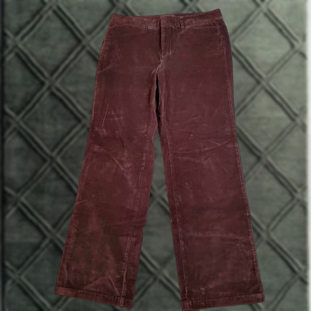 Dockers Dockers Women's Corduroy Pants Wide-Leg 14M Regular 30.5in Inseam Brown Chino Pockets Vintage? Size 36" / US 14 / IT 50 - 1 Thumbnail