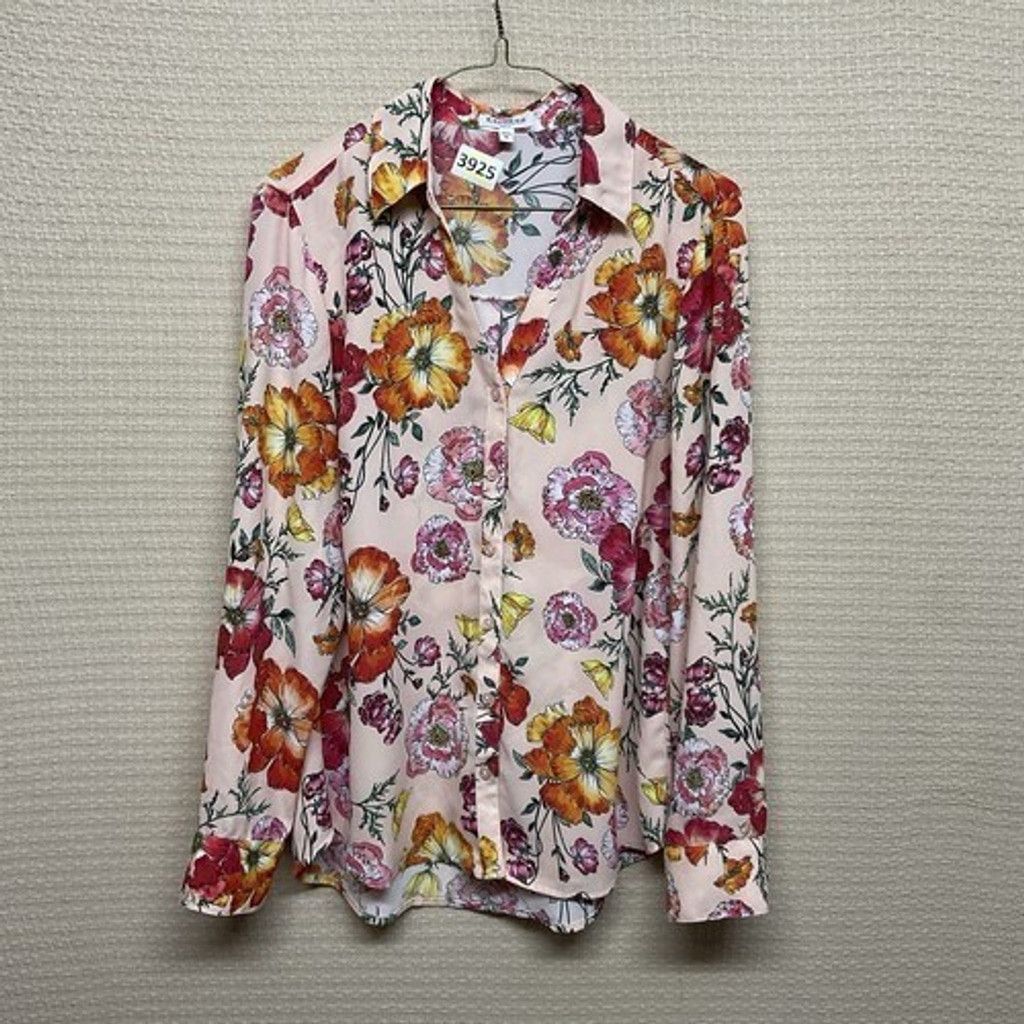 Express Express Portofino Slim Fit Button Up Shirt Women Size M Size M / US 6-8 / IT 42-44 - 6 Thumbnail