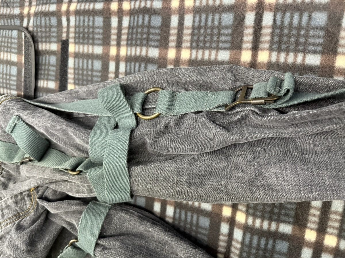 Dolce & Gabbana Dolce & Gabbana AW03 Bondage Denim Jeans Size US 30 / EU 46 - 2 Thumbnail
