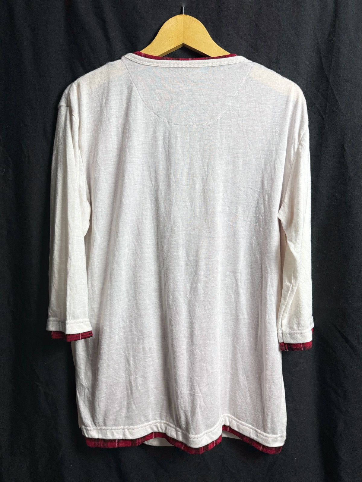 Hysteric Glamour × If Six Was Nine × Japanese Brand Not Alone Double Layers Poem Long Sleeve Size US L / EU 52-54 / 3 - 8 Thumbnail