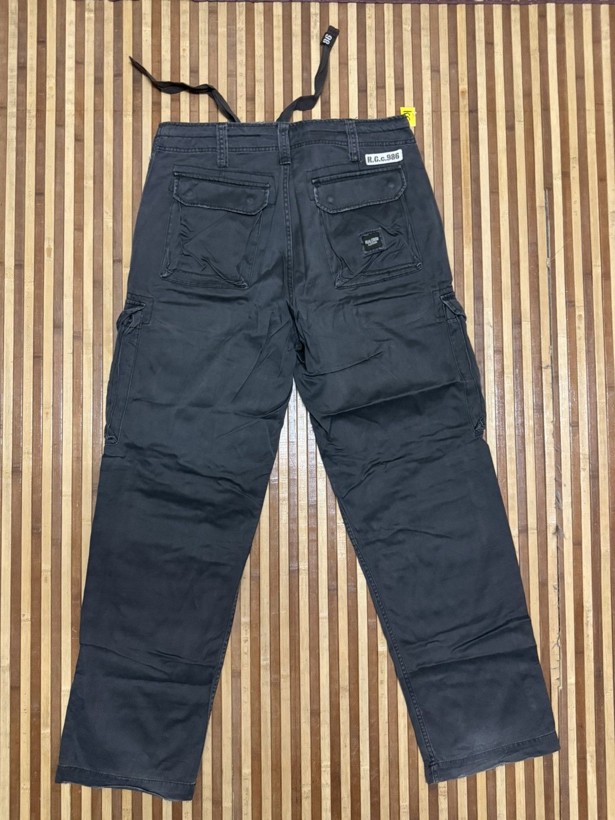 Japanese Brand Real Crush Japan Style Cargo Pants / Streetwear /Multipocket Size US 33 - 7 Thumbnail