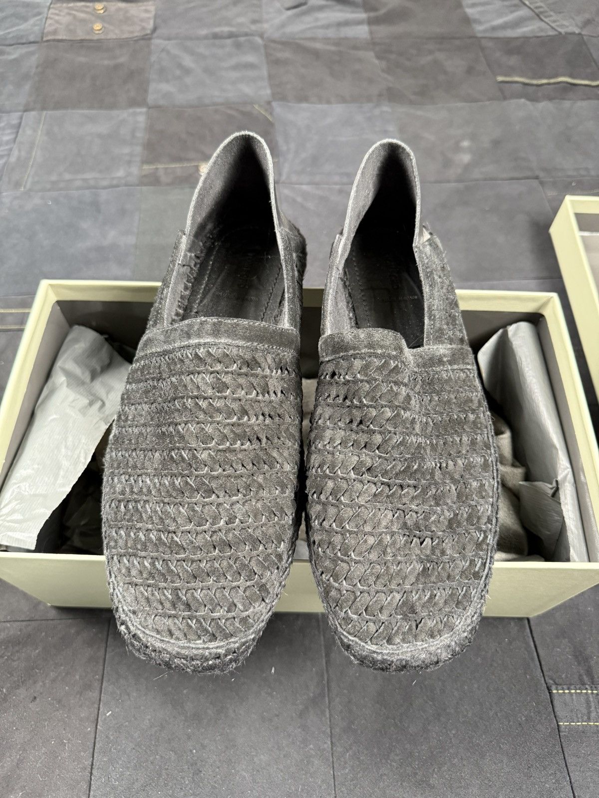 Tom Ford Woven Suede Espadrilles Size US 8 / EU 41 - 2 Thumbnail