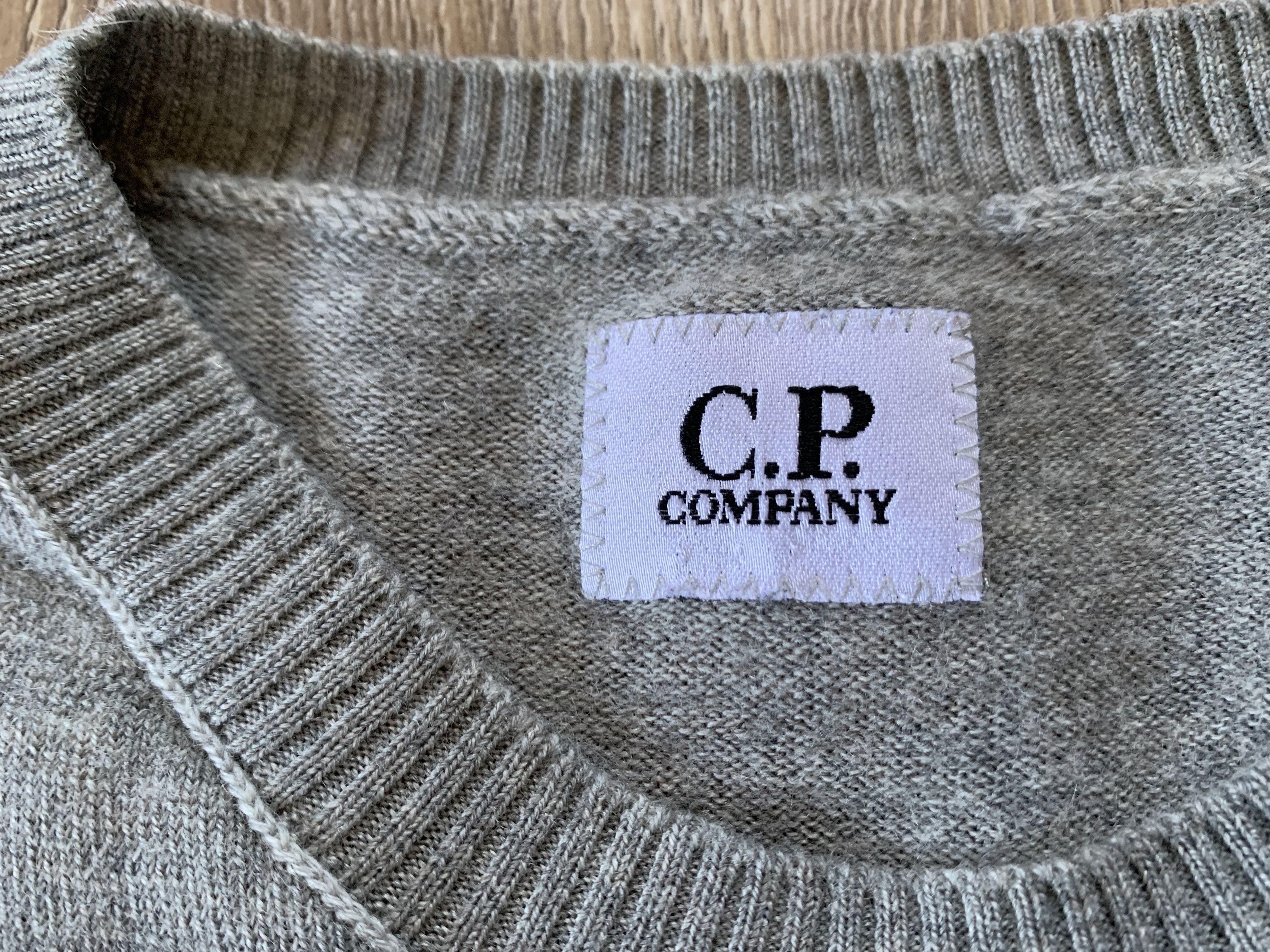 C.P. Company × Vintage Vintage C.P Company Grey Wool Sweater Size US M / EU 48-50 / 2 - 10 Thumbnail