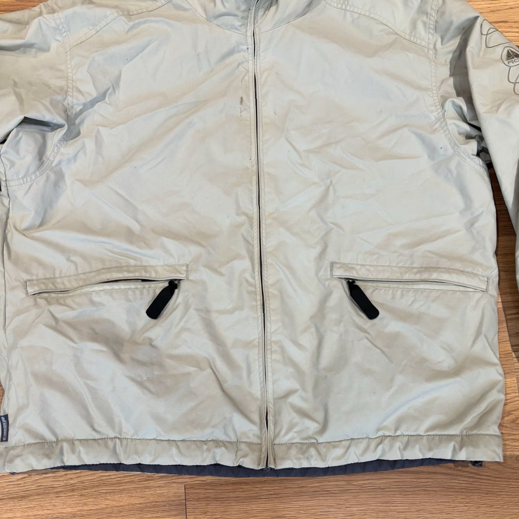 Nike ACG VINTAGE Nike ACG 3 Outer Layer Ski Jacket Reversible Beige Mens Size Large Size US L / EU 52-54 / 3 - 3 Thumbnail