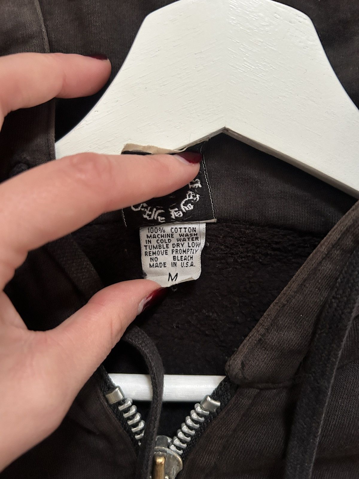 Chrome Hearts Rare Chrome Hearts Zip Hoodie “Fuck You”– Dagger Zip Size US M / EU 48-50 / 2 - 6 Thumbnail