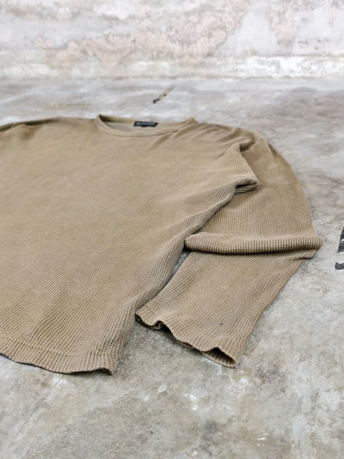 Bugle Boy × Vintage Vintage Bugle Boy Waffle Long Sleeve T-Shirt Size US L / EU 52-54 / 3 - 8 Thumbnail