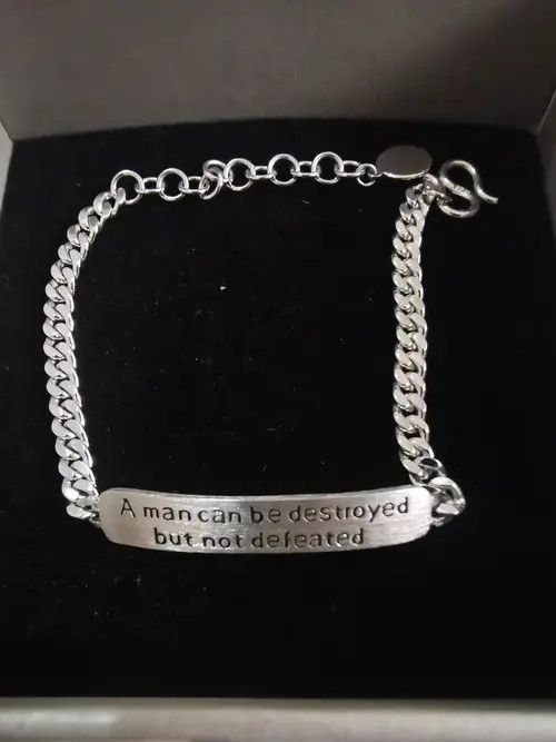 Jewelry × Vintage 100%925 silver!!!Retro punk bracelet Size ONE SIZE - 1 Thumbnail
