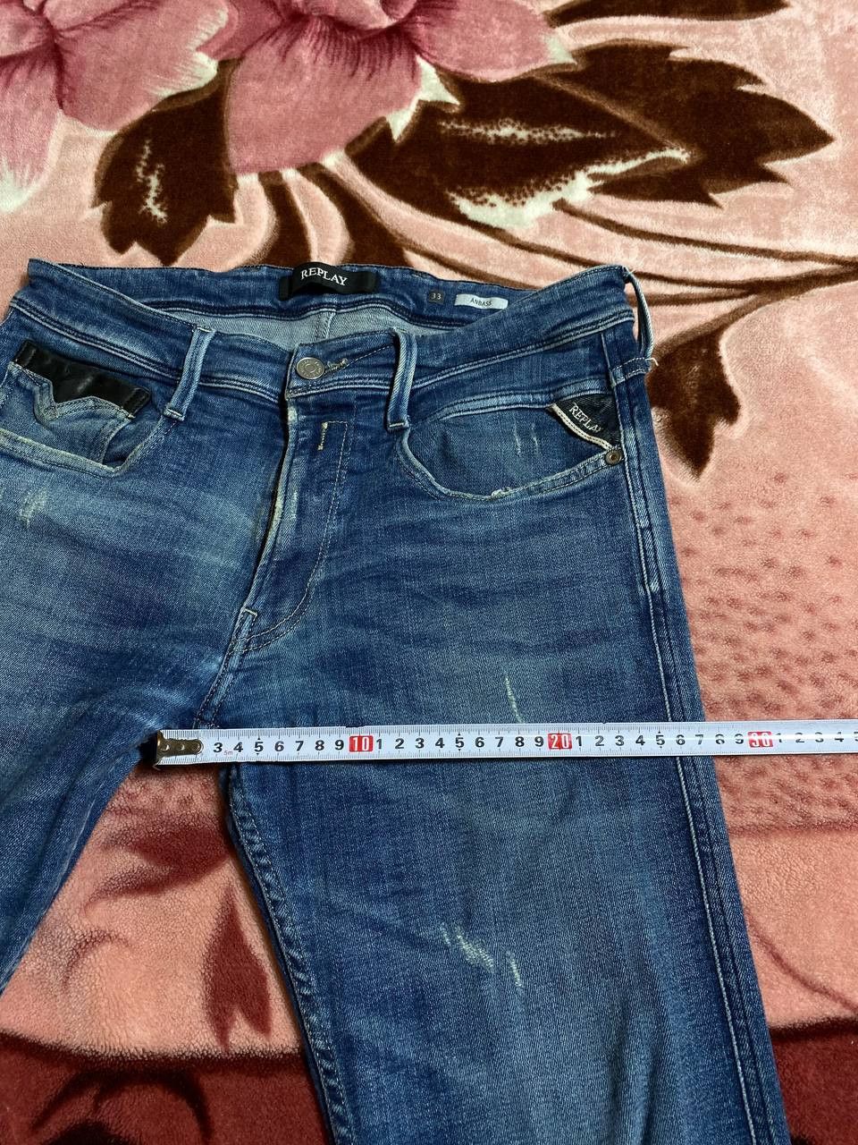 Vintage Vintage Distressed Faded Denim Pants Jeans Size US 33 - 15 Thumbnail