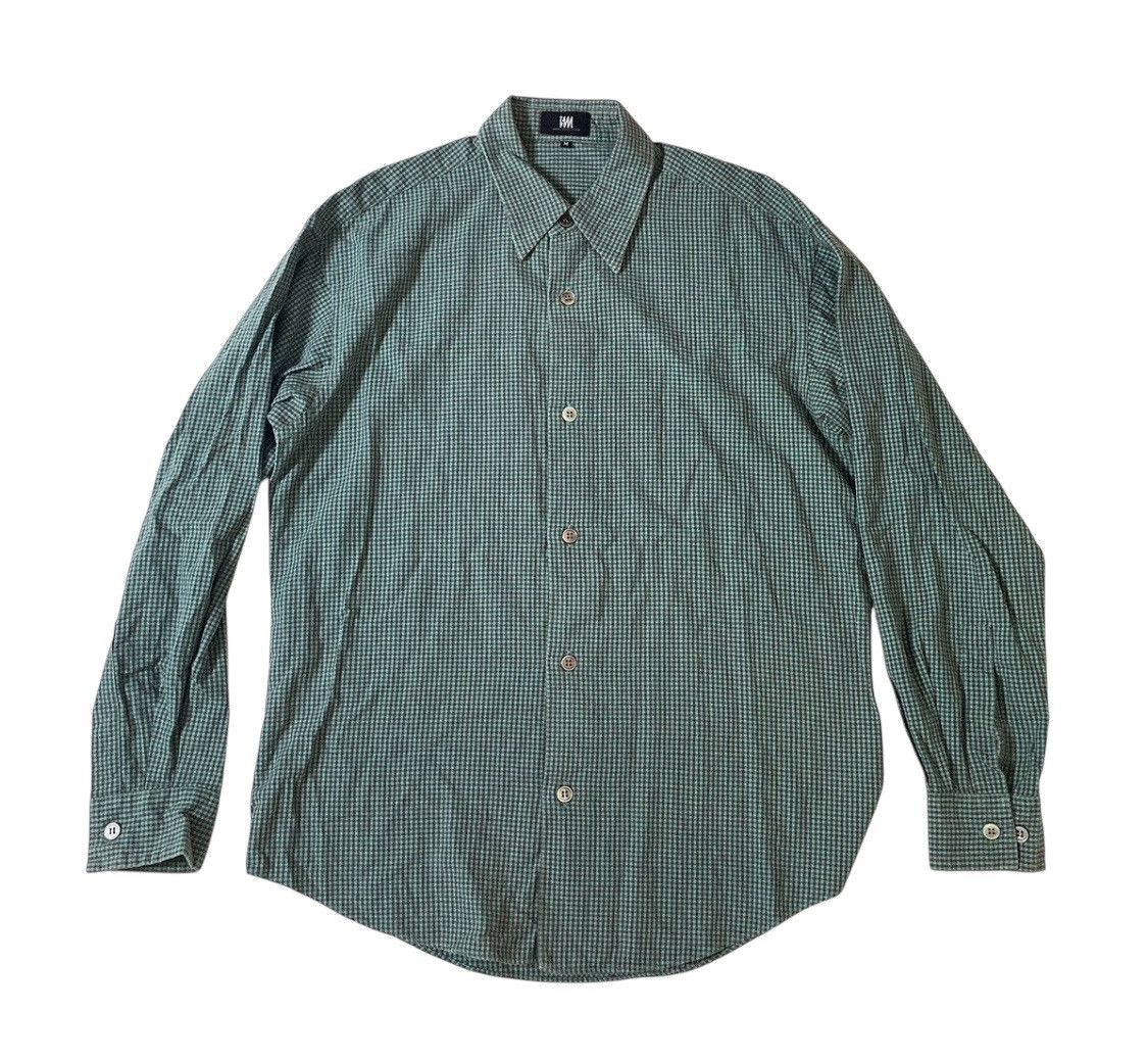 Issey Miyake Vintage issey miyake design studio plaid button up shirt Size US M / EU 48-50 / 2 - 1 Thumbnail