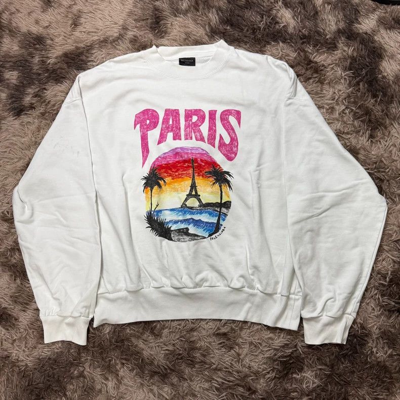 Balenciaga Coconut Tree Tower Sweatshirt