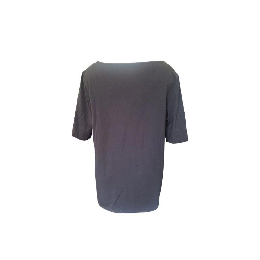 Chicos CT1523 Chico's Black "The Ultimate Tee" Size XL Size XL / US 12-14 / IT 48-50 - 4 Thumbnail