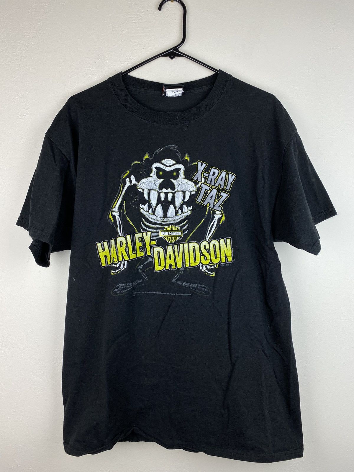 Harley Davidson Harley Davidson Looney Tunes Taz T Shirt Tasmanian Devil Size US L / EU 52-54 / 3 - 1 Thumbnail