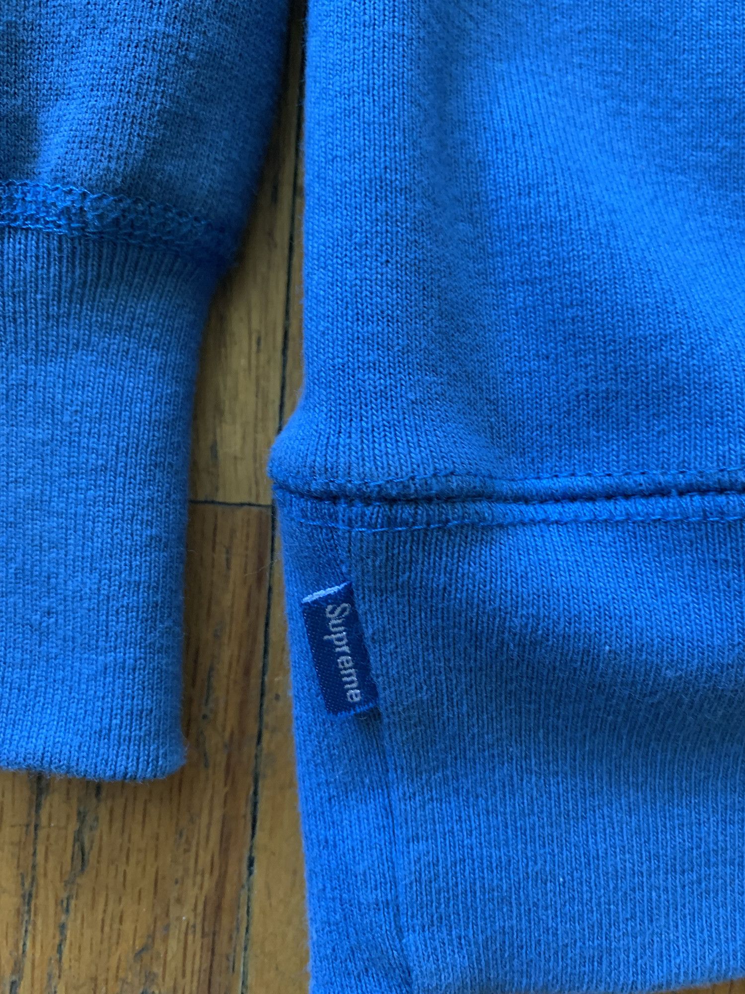 Supreme Supreme Thrasher Flame Hooded Sweatshirt Blue Large SS15 Size US L / EU 52-54 / 3 - 7 Thumbnail