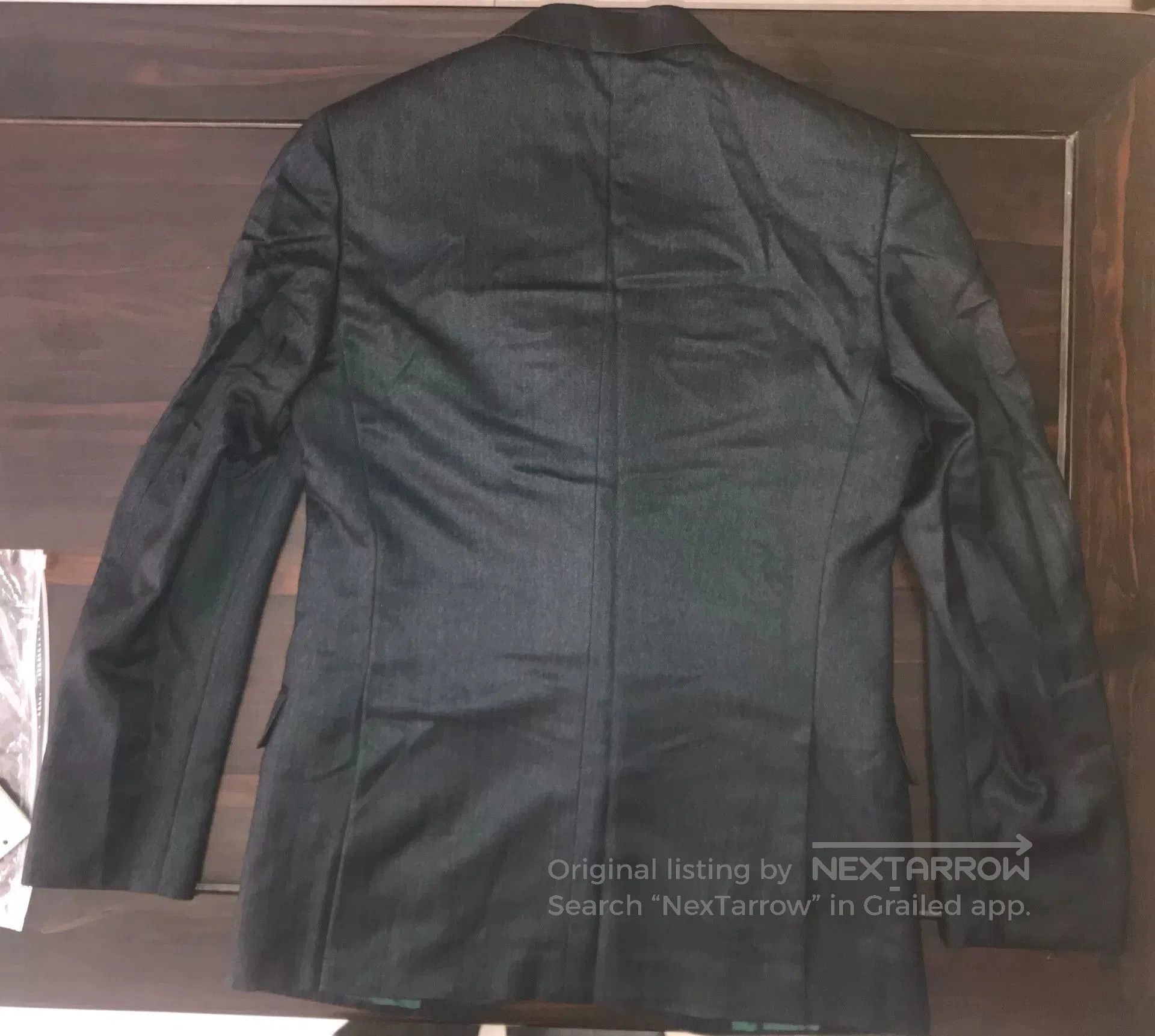 Brioni brioni cashmere silk suit jacket black green. Size US L / EU 52-54 / 3 - 2 Thumbnail