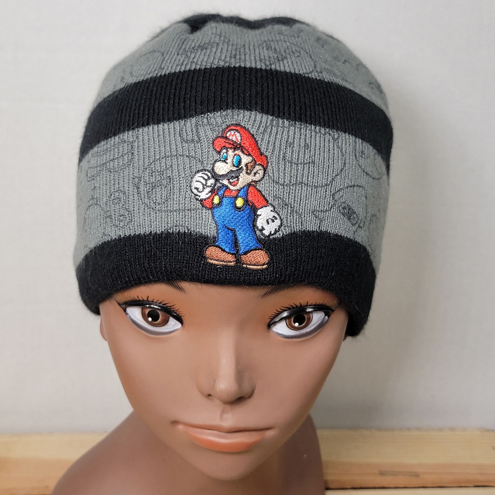 Other Super Mario Knit Beanie - OSFM (14 Yrs +) Size ONE SIZE - 2 Thumbnail