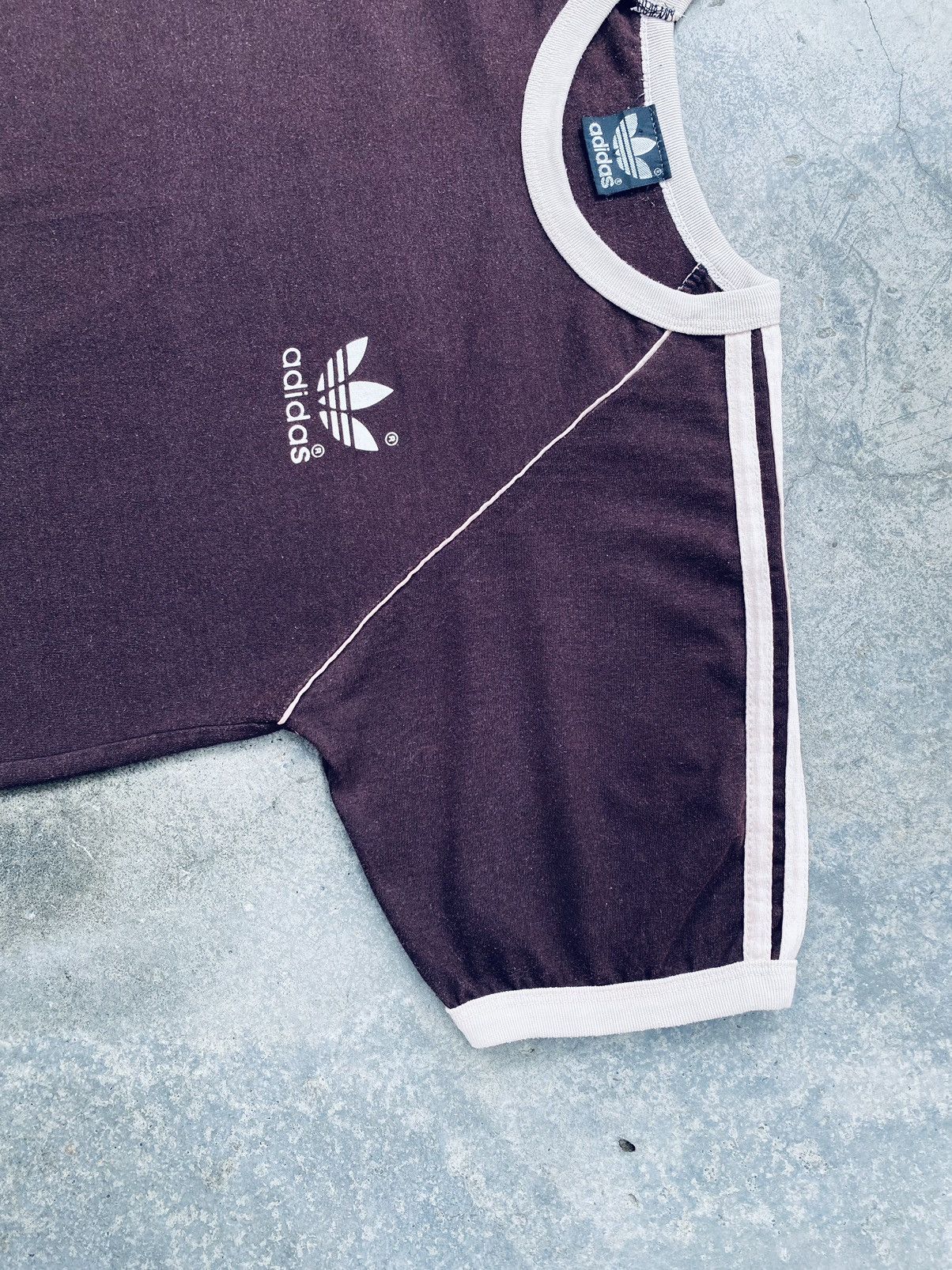 Adidas Vintage 90s Adidas Ringer Tees Rare Size US M / EU 48-50 / 2 - 6 Thumbnail