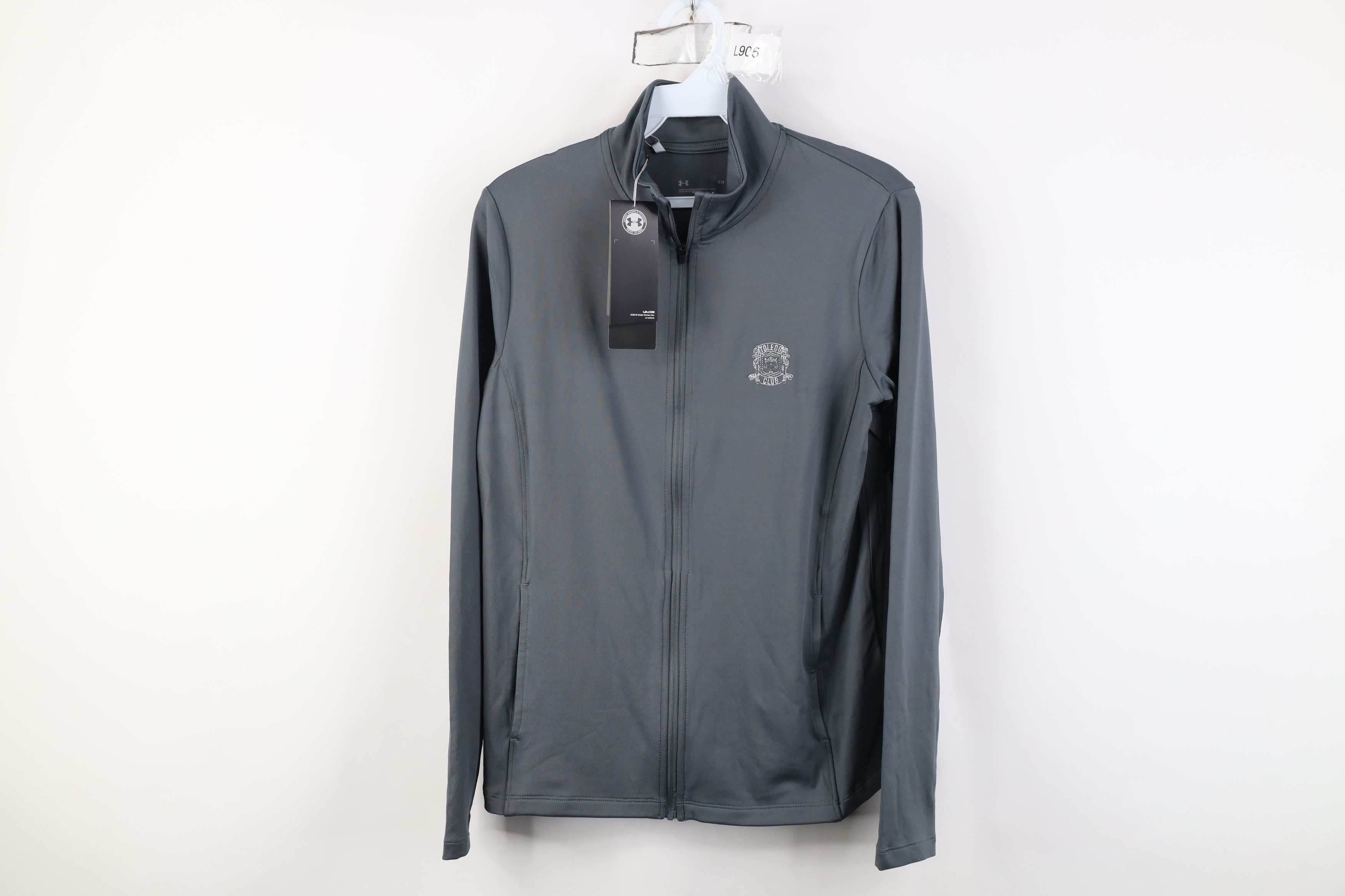 New Under Armour Toledo Club Ohio Knit Full Zip Jacket Gray