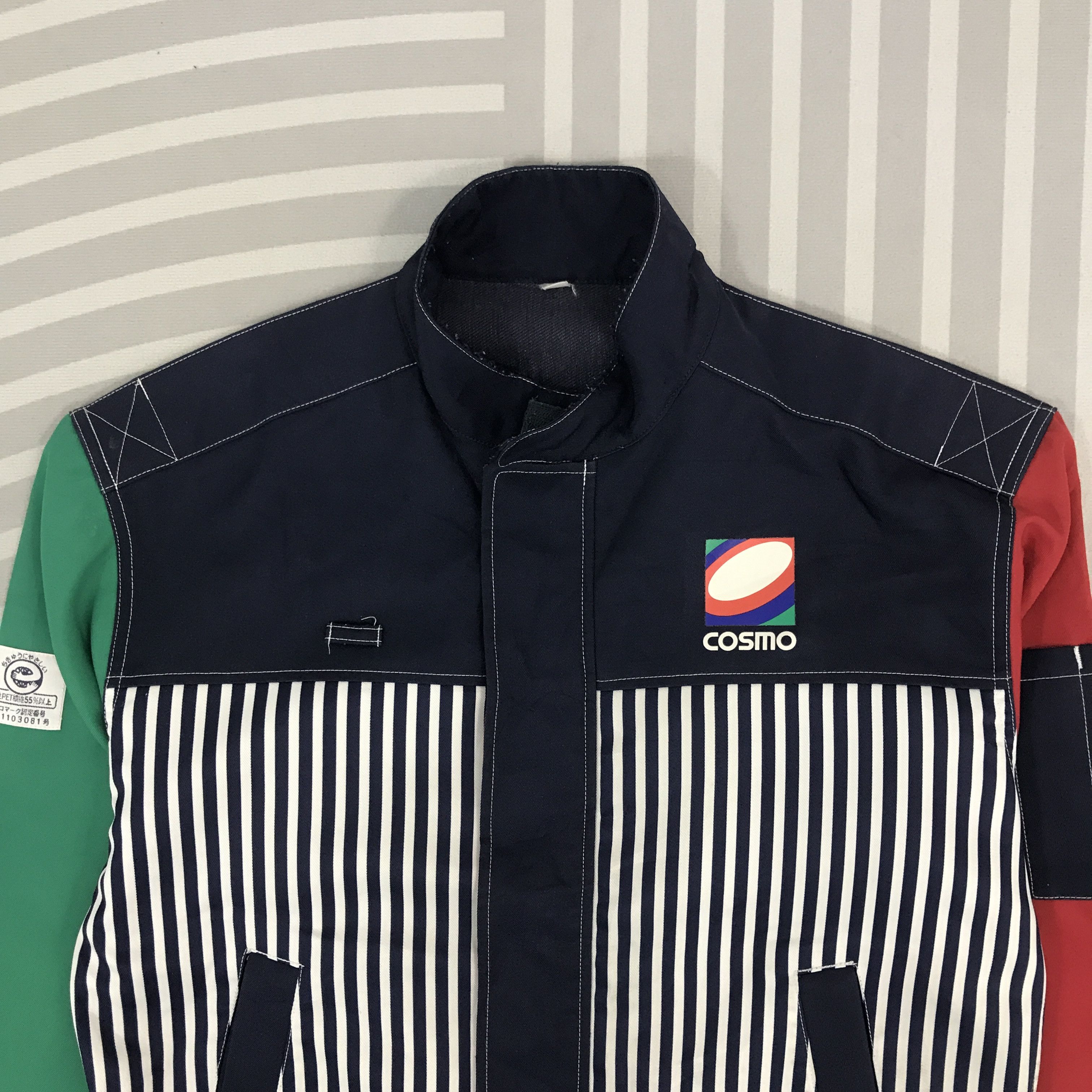 Japanese Brand × Vintage Vintage Cosmo Auto Service staff Racing Jacket Size US L / EU 52-54 / 3 - 2 Thumbnail