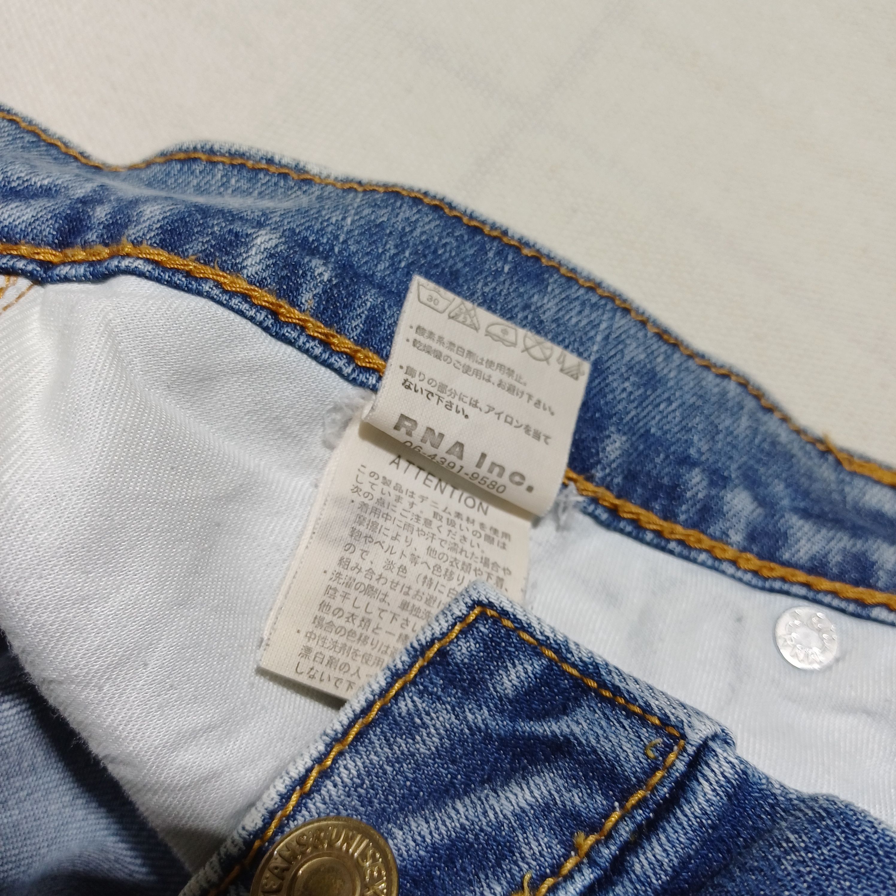 Other Skinny Jeans Studed Punk by RNA Japan Size US 32 / EU 48 - 4 Thumbnail