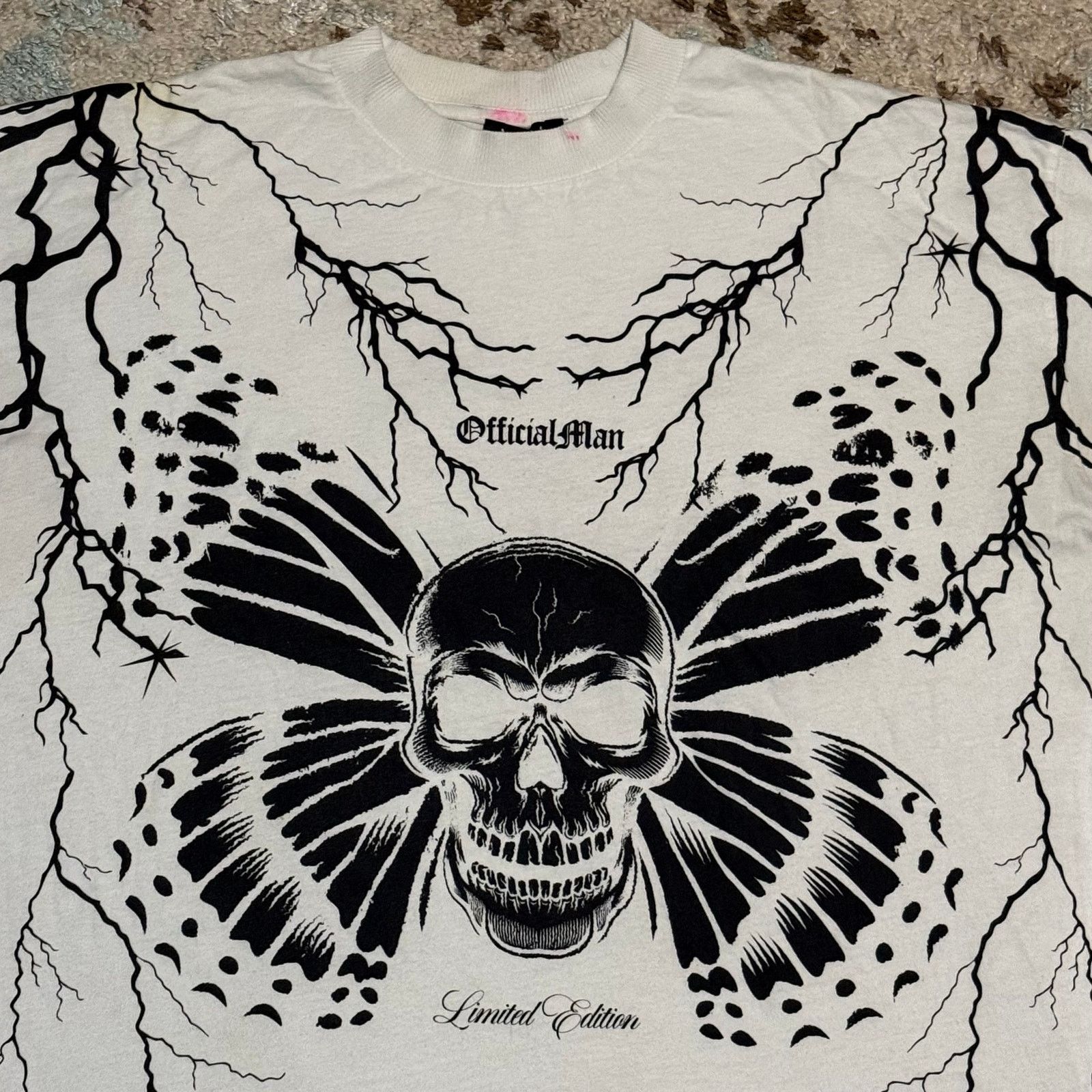 Boohoo Boohoo Man Limited Edition Butterfly Skull Shirt Size Large Size US L / EU 52-54 / 3 - 3 Thumbnail