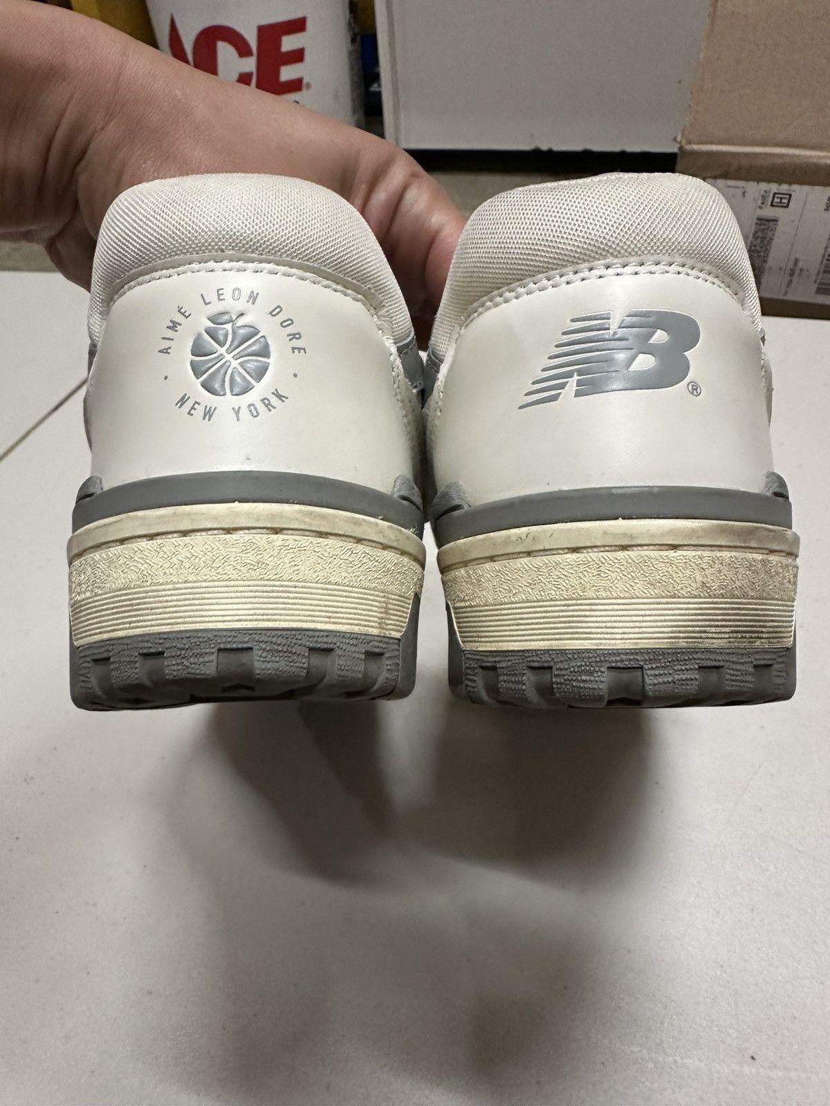 Aime Leon Dore × New Balance ALD X New Balance 550 grey Size US 11 / EU 44 - 6 Thumbnail