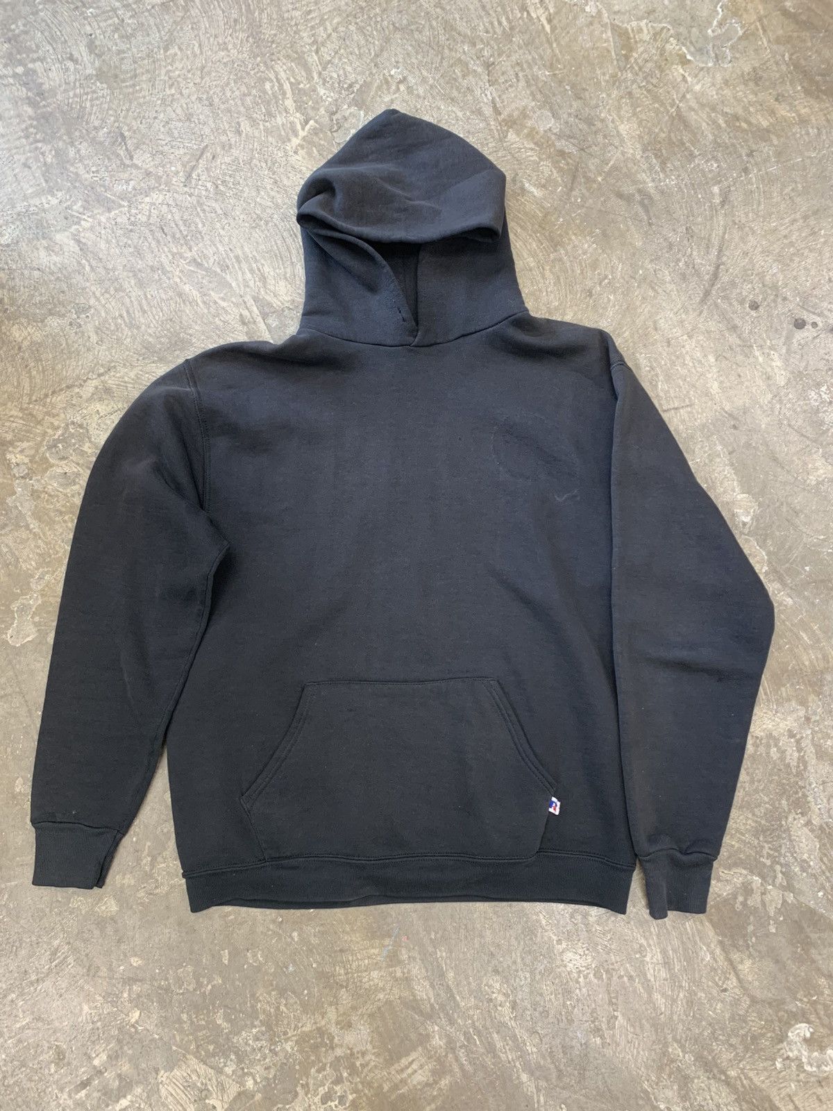 Russell Hoodie Black Vintage | Grailed
