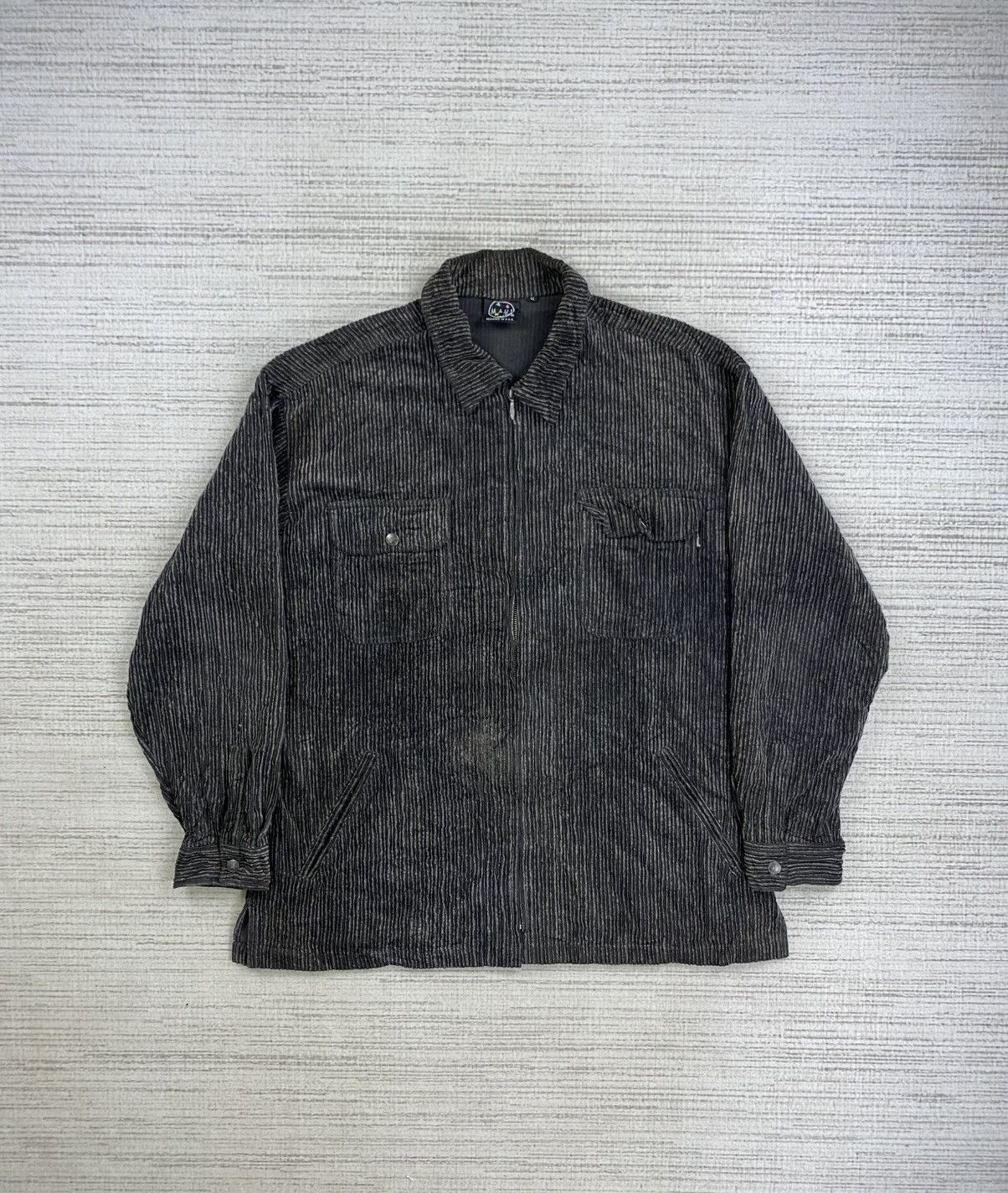 Maui and Sons × Vintage Vintage Maui & Sons Made In USA Corduroy ZipperJacket Size US L / EU 52-54 / 3 - 1 Thumbnail
