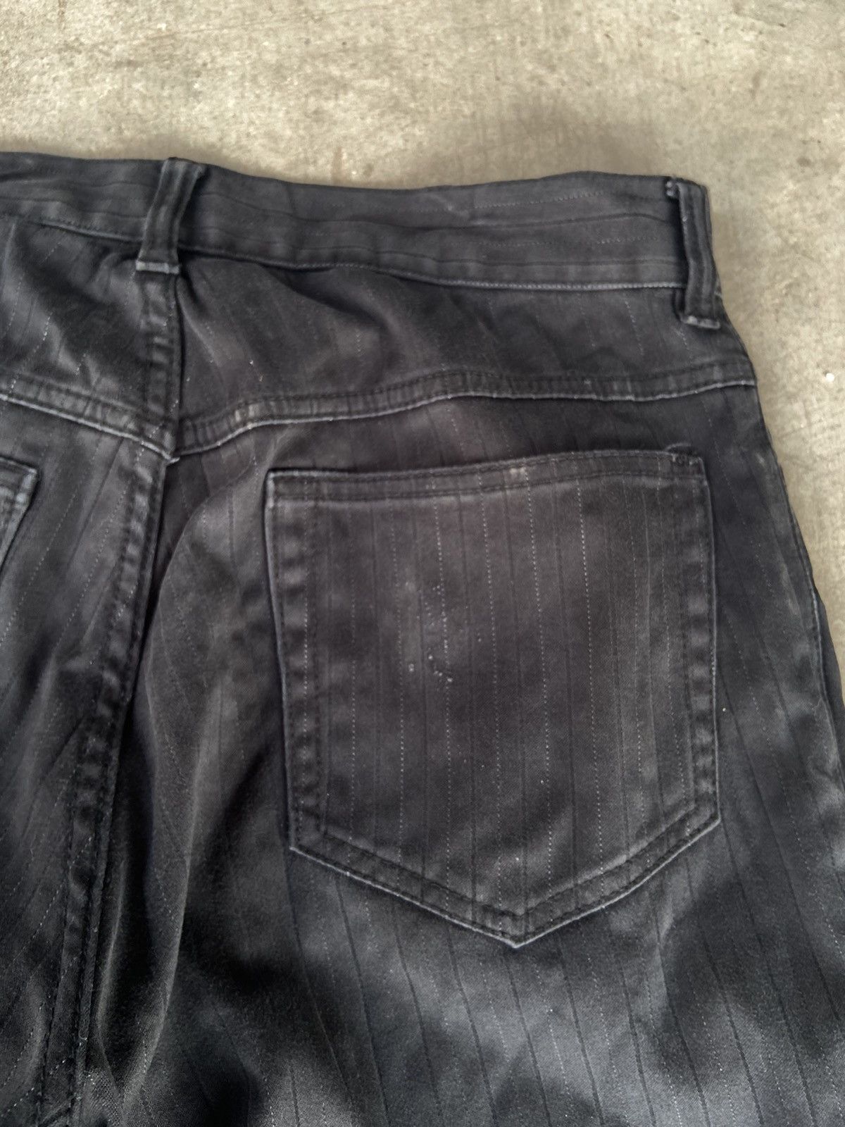 Japanese Brand Japanese wide flared pants stripe pattern Size US 34 / EU 50 - 8 Thumbnail