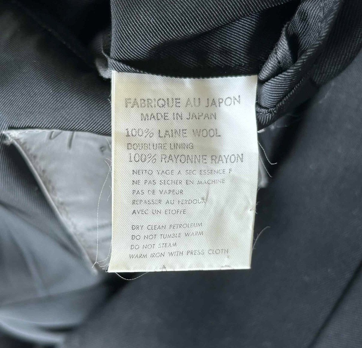Yohji Yamamoto Yohji Yamamoto 93aw Reggae Four-Button Blazer K4 Size US S / EU 44-46 / 1 - 5 Thumbnail