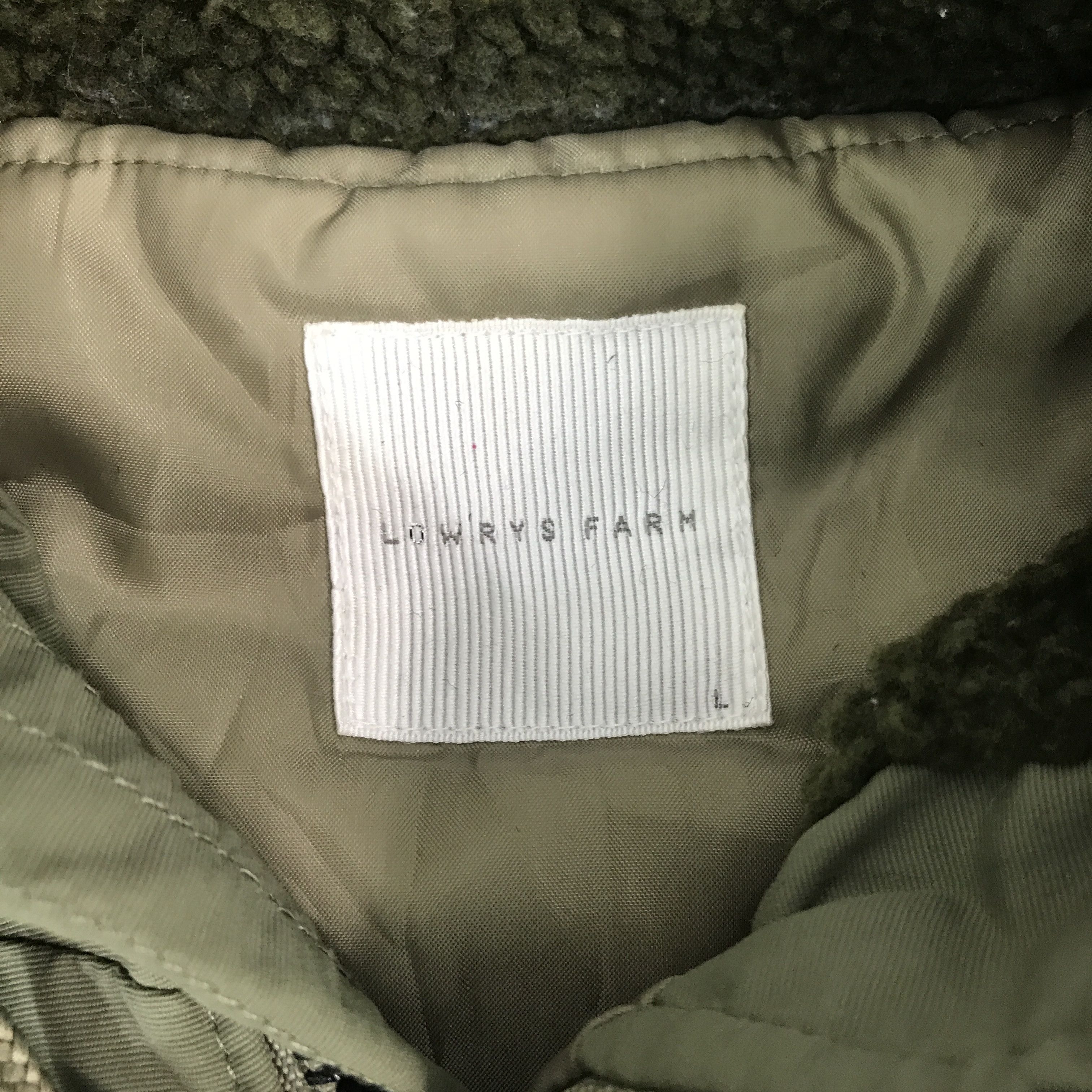 Japanese Brand × LOWRYS FARM Rare design fur hoodie japan style lowrys farm jacket Size US L / EU 52-54 / 3 - 9 Thumbnail