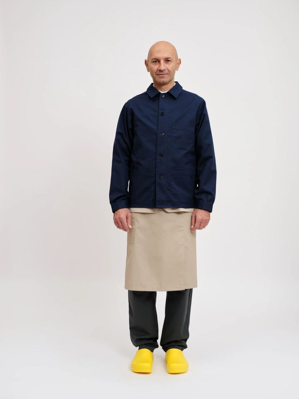 Le Laboureur OLDER Paris Great Workwear Chore Baker Painter Jacket Size US S / EU 44-46 / 1 - 2 Thumbnail