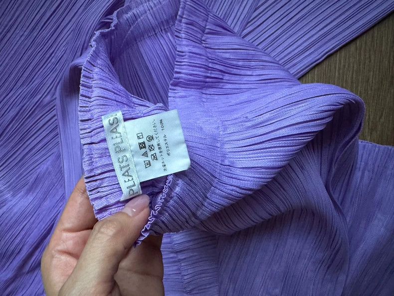 Issey Miyake issey miyake size:3 Purple pleated pants Size 42" / US 20 - 1 Thumbnail