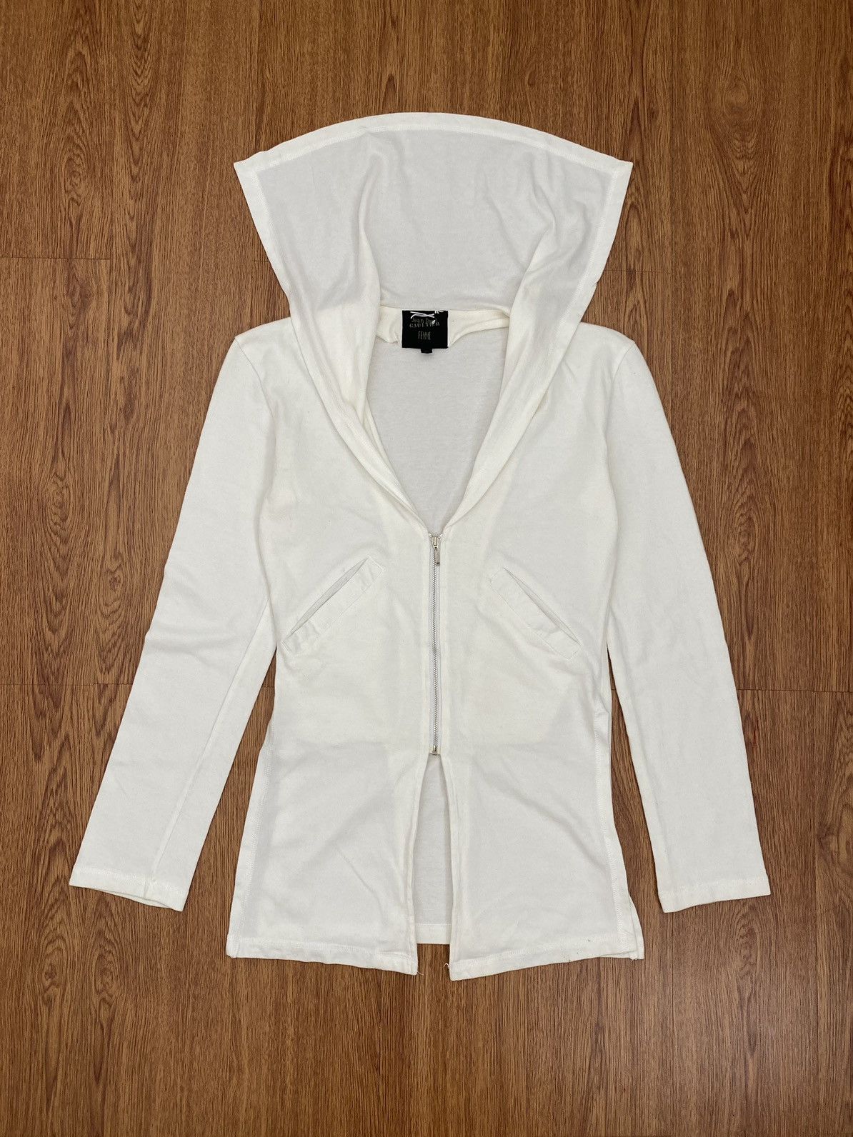 Jean Paul Gaultier Jean paul gaultier femme white zipper Size S / US 4 / IT 40 - 1 Thumbnail