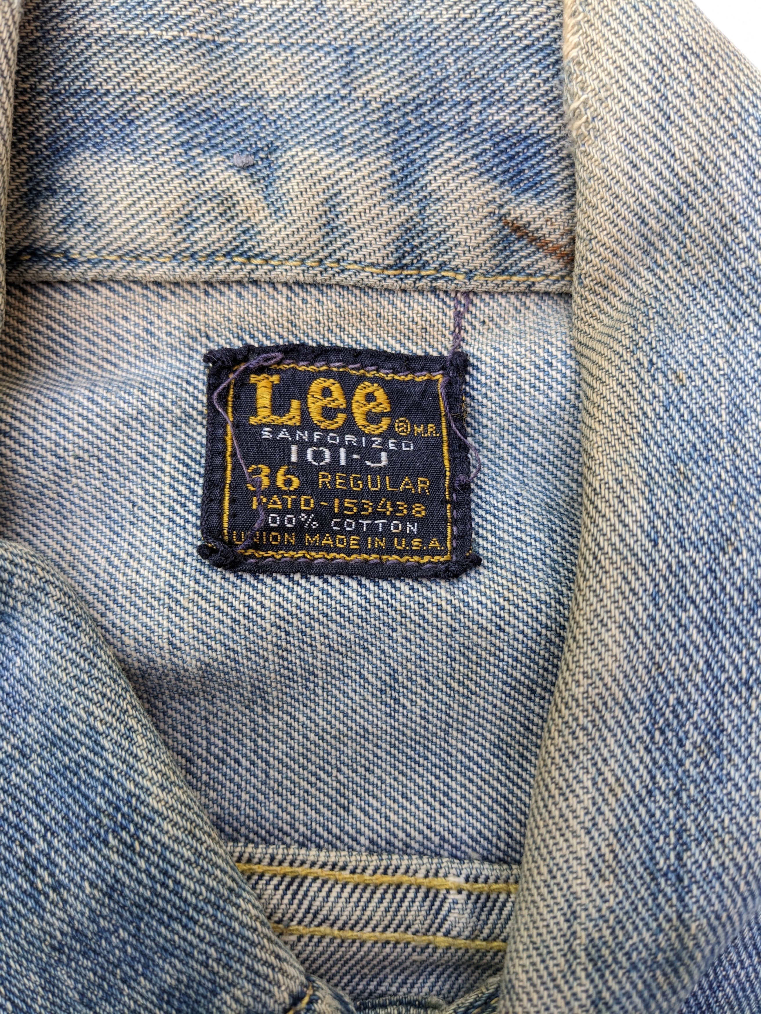 Lee × Vintage Vintage 60s Lee sanforized trucker jacket Size US S / EU 44-46 / 1 - 6 Thumbnail