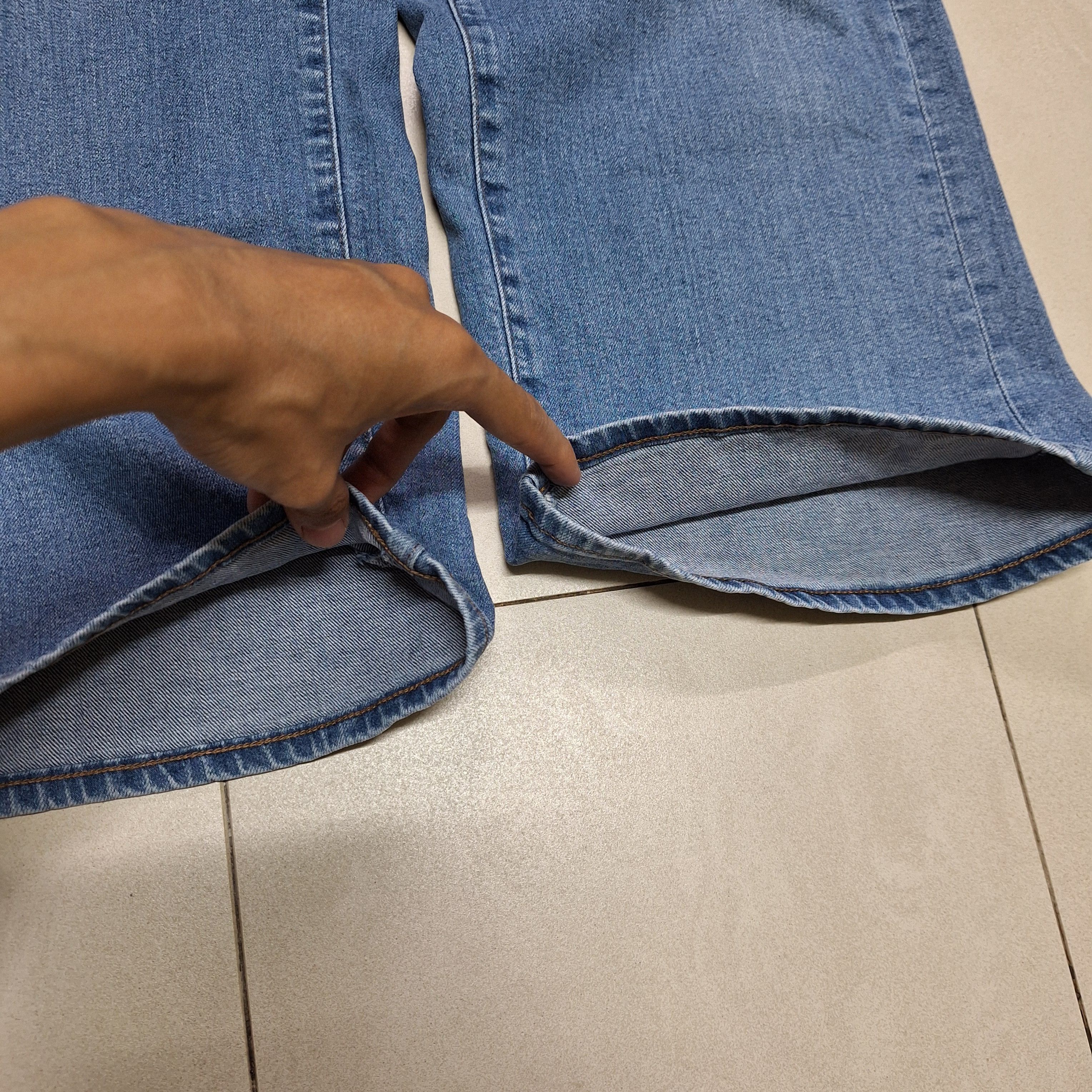 Uniqlo Uniqlo Wide/Baggy Jeans Size 28" / US 6 / IT 42 - 2 Thumbnail