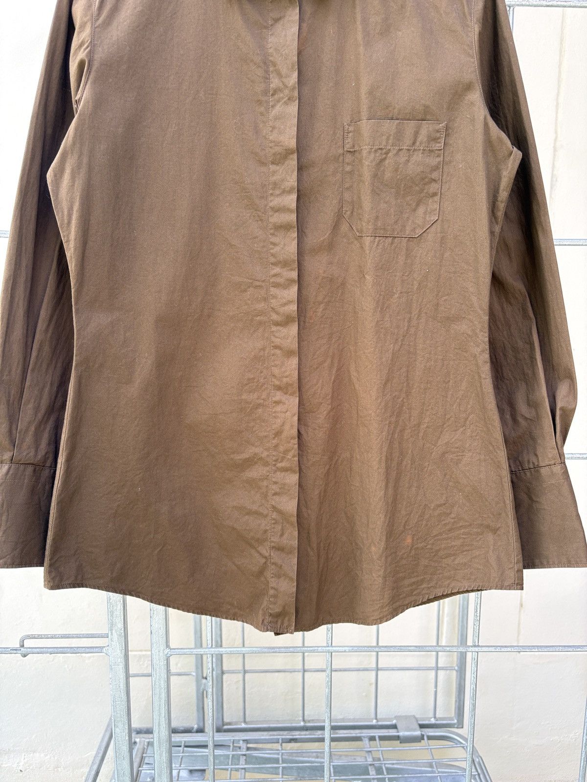 Jean Paul Gaultier Jean Paul Gaultier JPG brown lady shirt Size M / US 6-8 / IT 42-44 - 3 Thumbnail