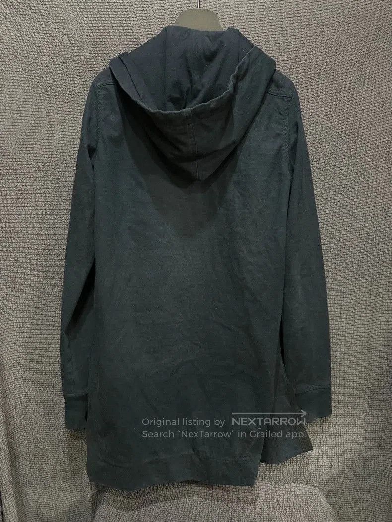 Rick Owens Rick Owens patchwork leather hooded zip sweatshirt jacket . Size US S / EU 44-46 / 1 - 4 Thumbnail