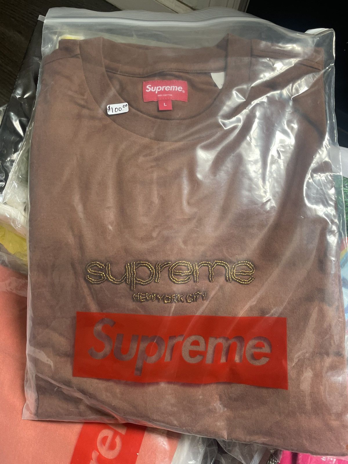 Supreme Supreme beaded tee Size US L / EU 52-54 / 3 - 2 Thumbnail