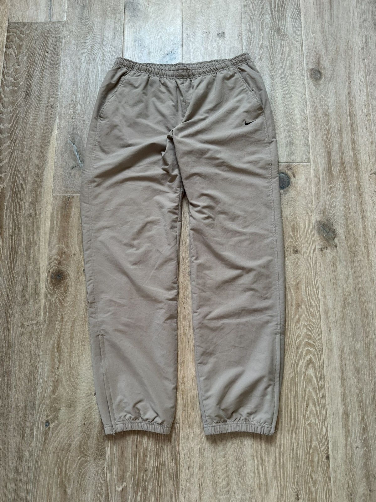 Nike × Vintage Vintage 00s Nike Trackpants Parachute Adjustable 🏃 Size US 40 / EU 56 - 1 Thumbnail