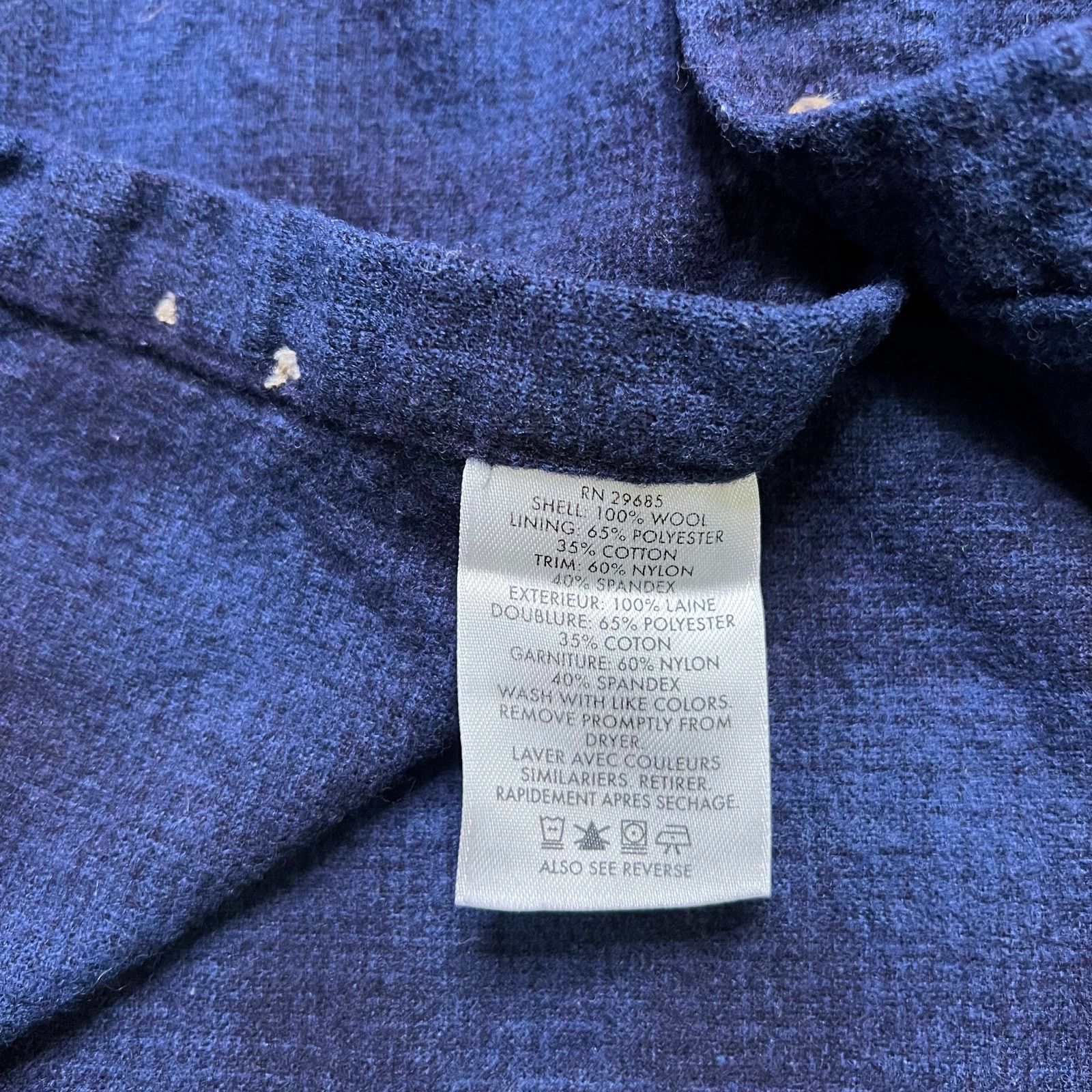 Pendleton Vintage Pendleton Wool Shirt Mens M Blue Elbow Patch Button Size US M / EU 48-50 / 2 - 8 Thumbnail