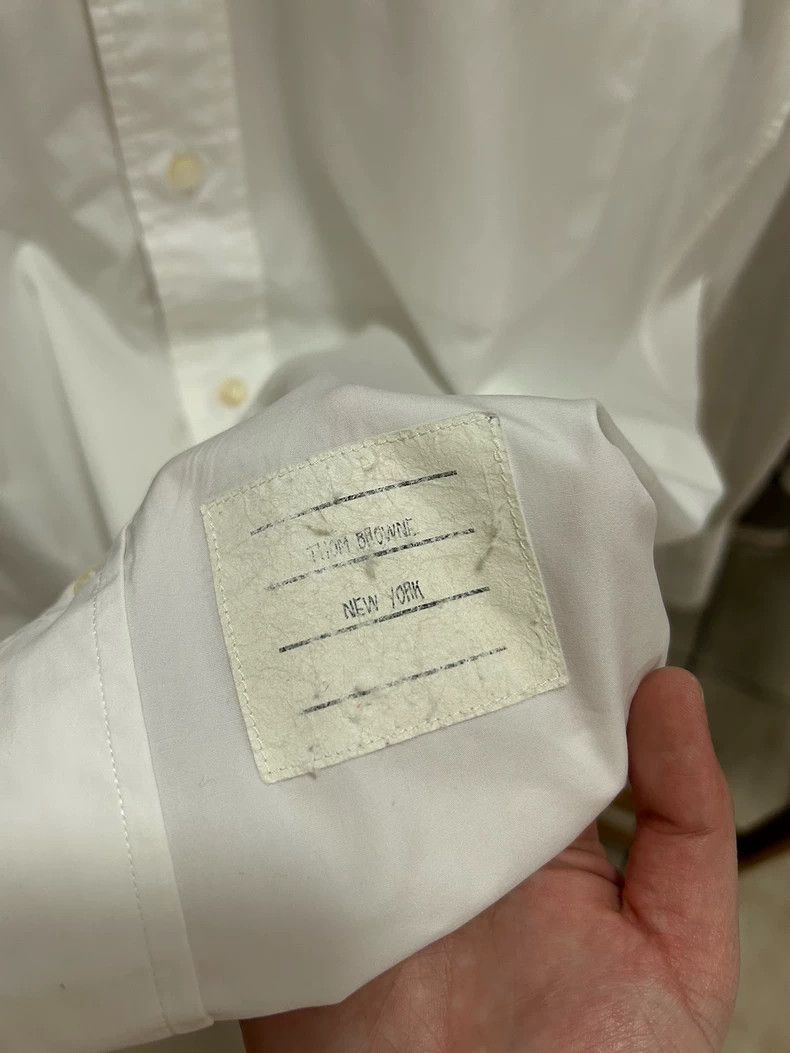 Thom Browne thom browneClassic white shirt 2503-Nextarrow Size US XS / EU 42 / 0 - 4 Thumbnail