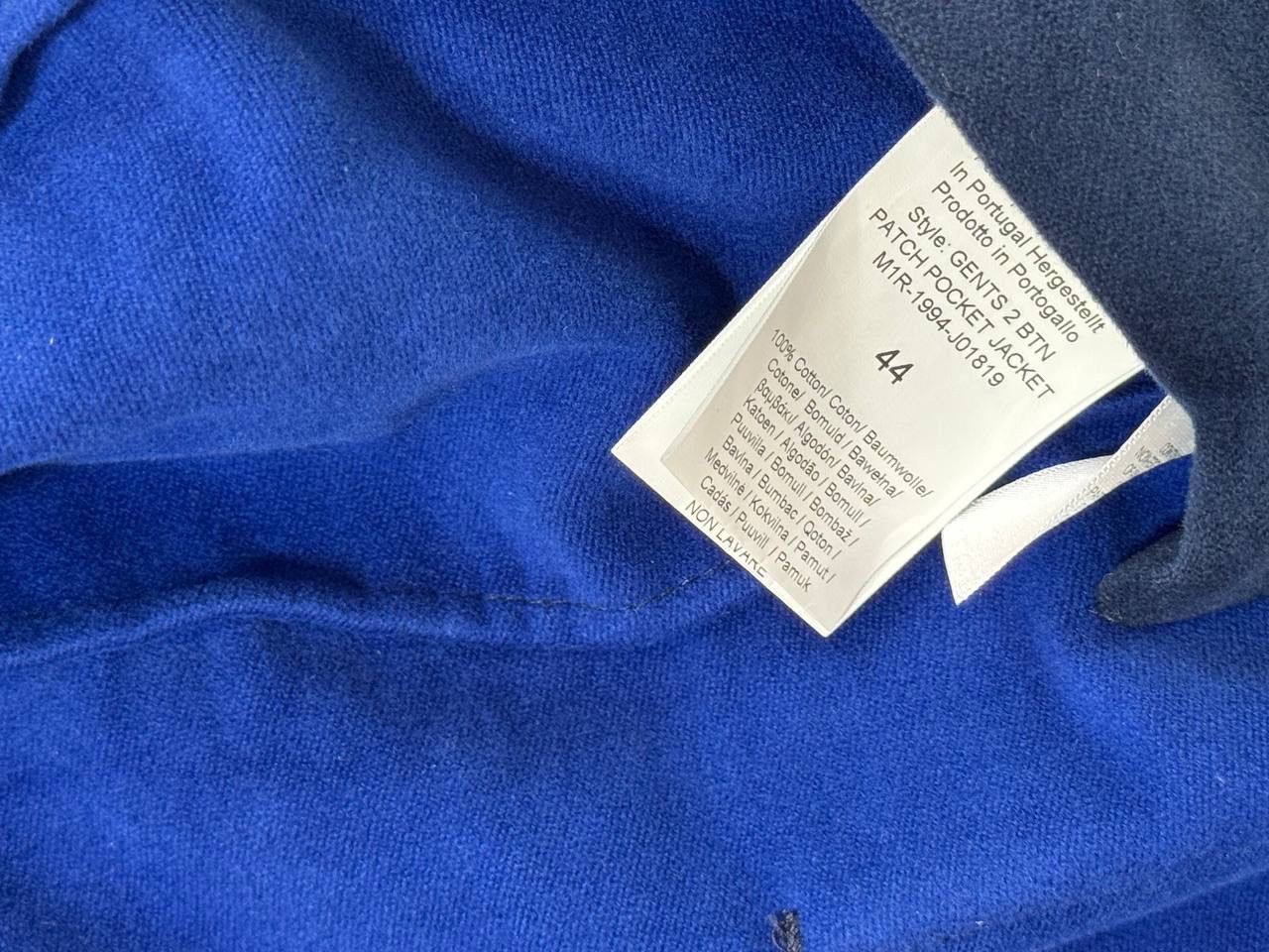 Paul Smith Paul Smith Jacket Mens Size 44 Blue Wool Blazer Italy Size 44L - 6 Thumbnail