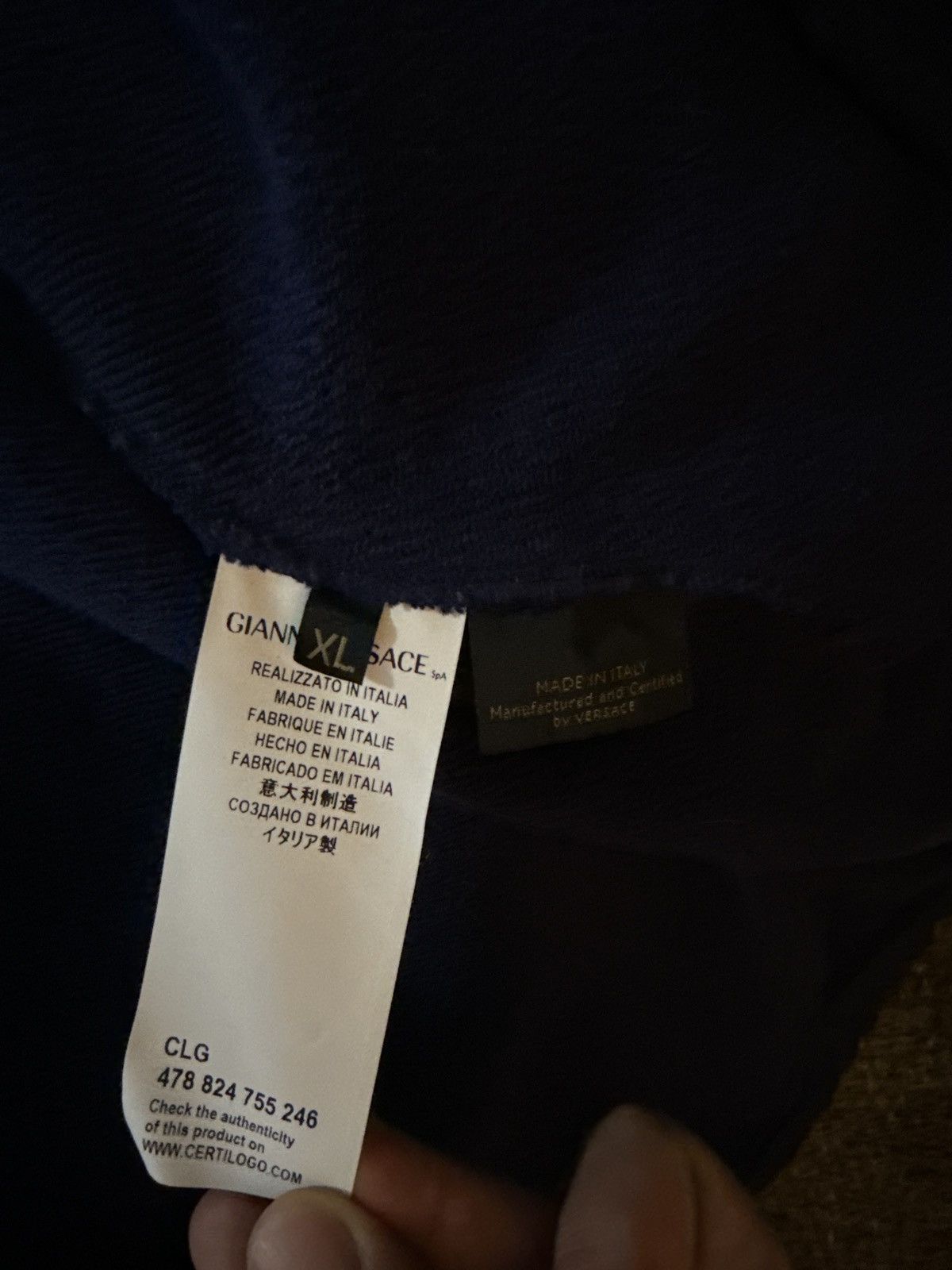 Versace Versace HEAVY Medusa Studded Hoodie Size L Size US XL / EU 56 / 4 - 6 Thumbnail