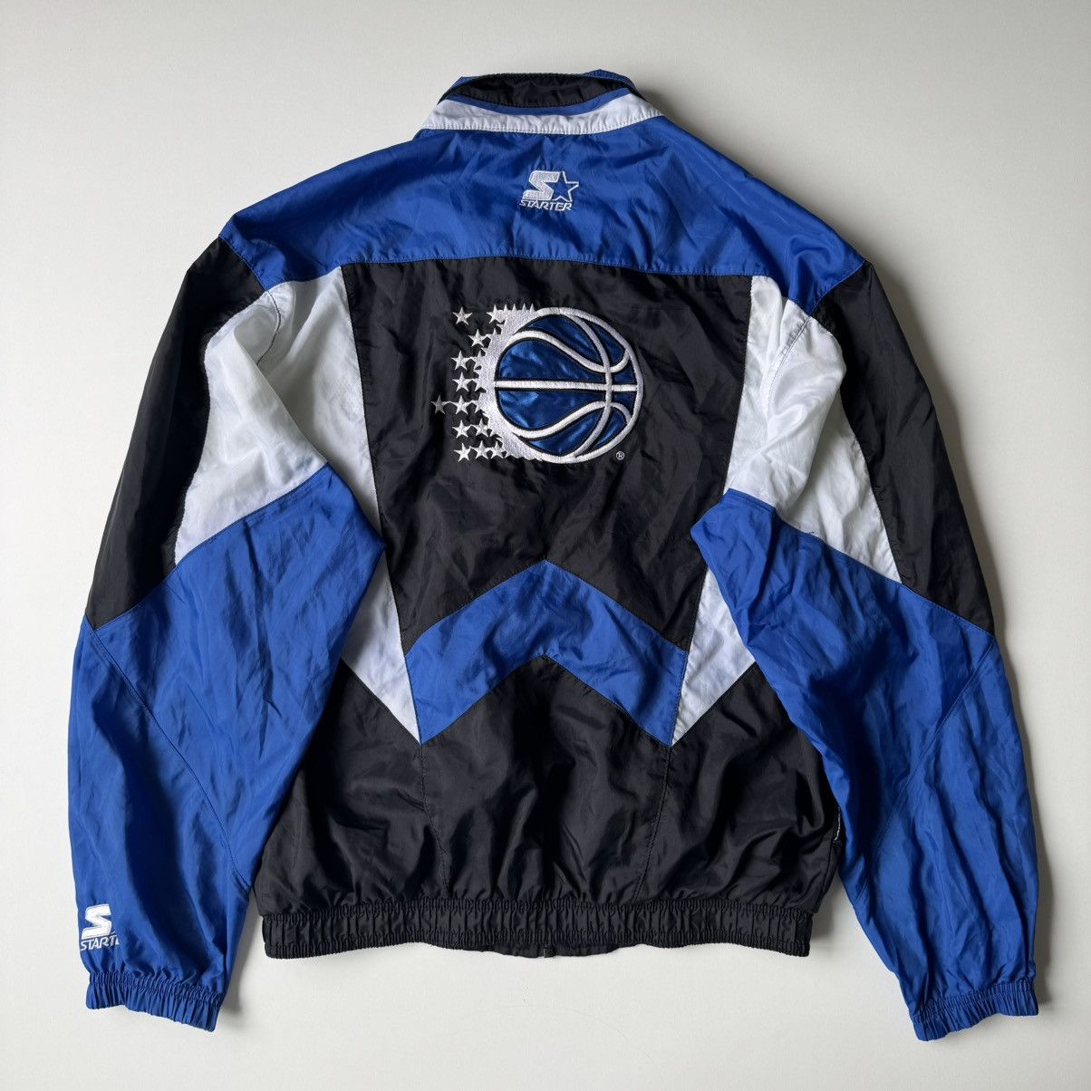 NBA × Starter × Vintage Vintage 90s Orlando Magic Windbreaker Light Jacket NBA Boxy Size US L / EU 52-54 / 3 - 1 Thumbnail