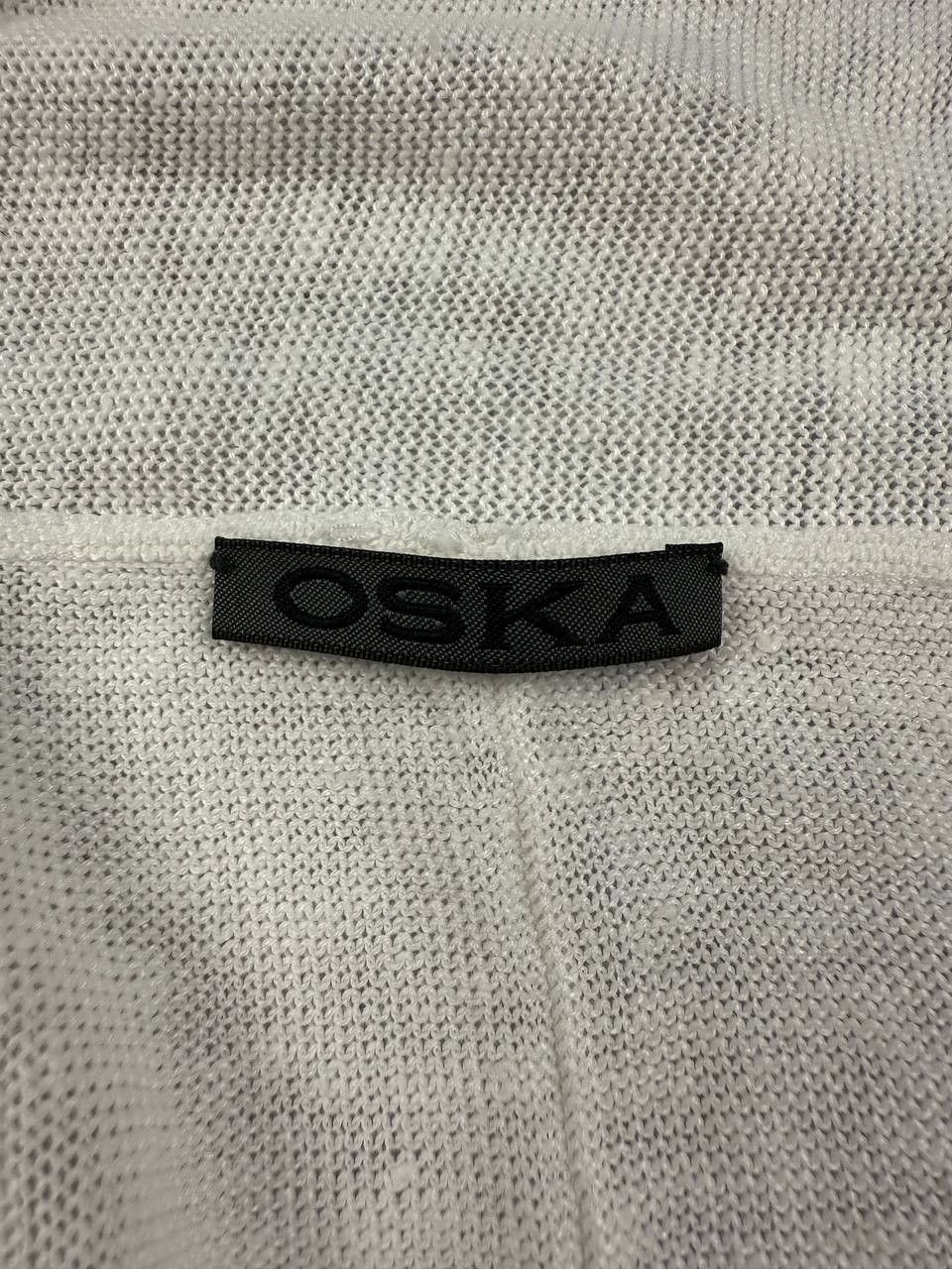 OSKA Oska Bolero Shrug Knit White Cardigan Size XS / US 0-2 / IT 36-38 - 7 Thumbnail