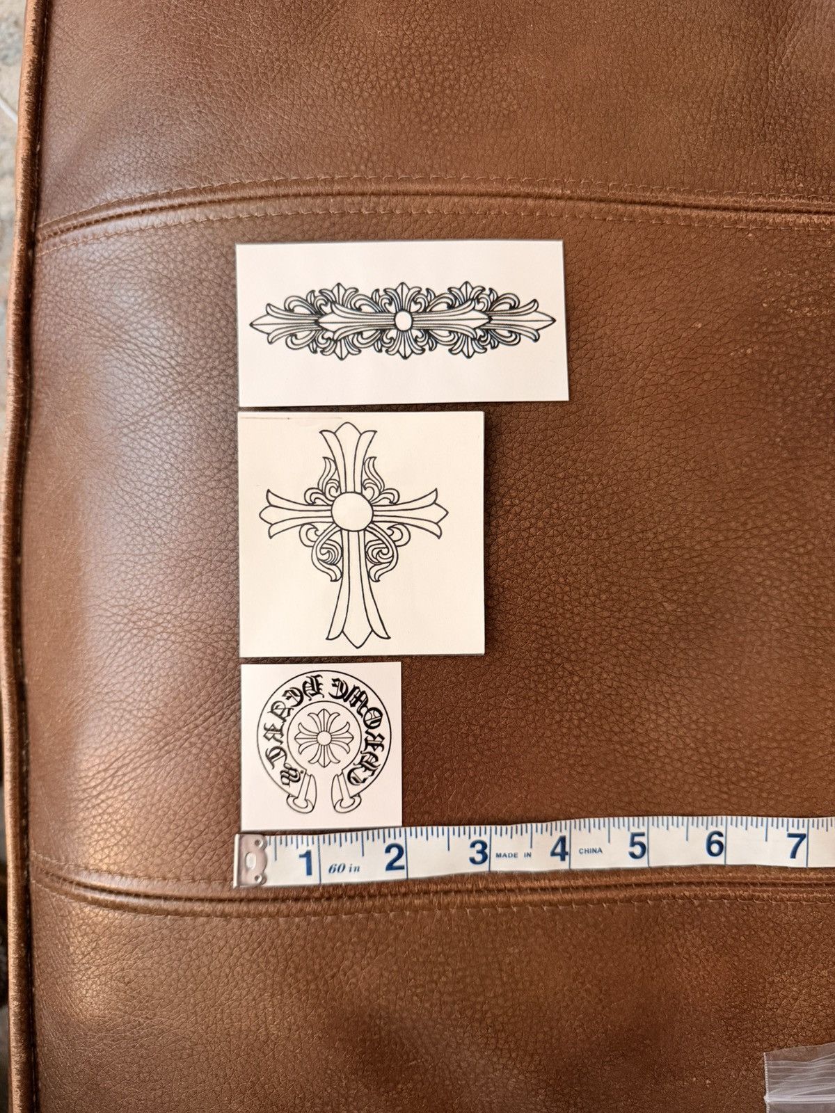 Chrome Hearts Chrome Hearts RARE Temporary Tattoos 1996-1998 Vintage Size ONE SIZE - 8 Thumbnail