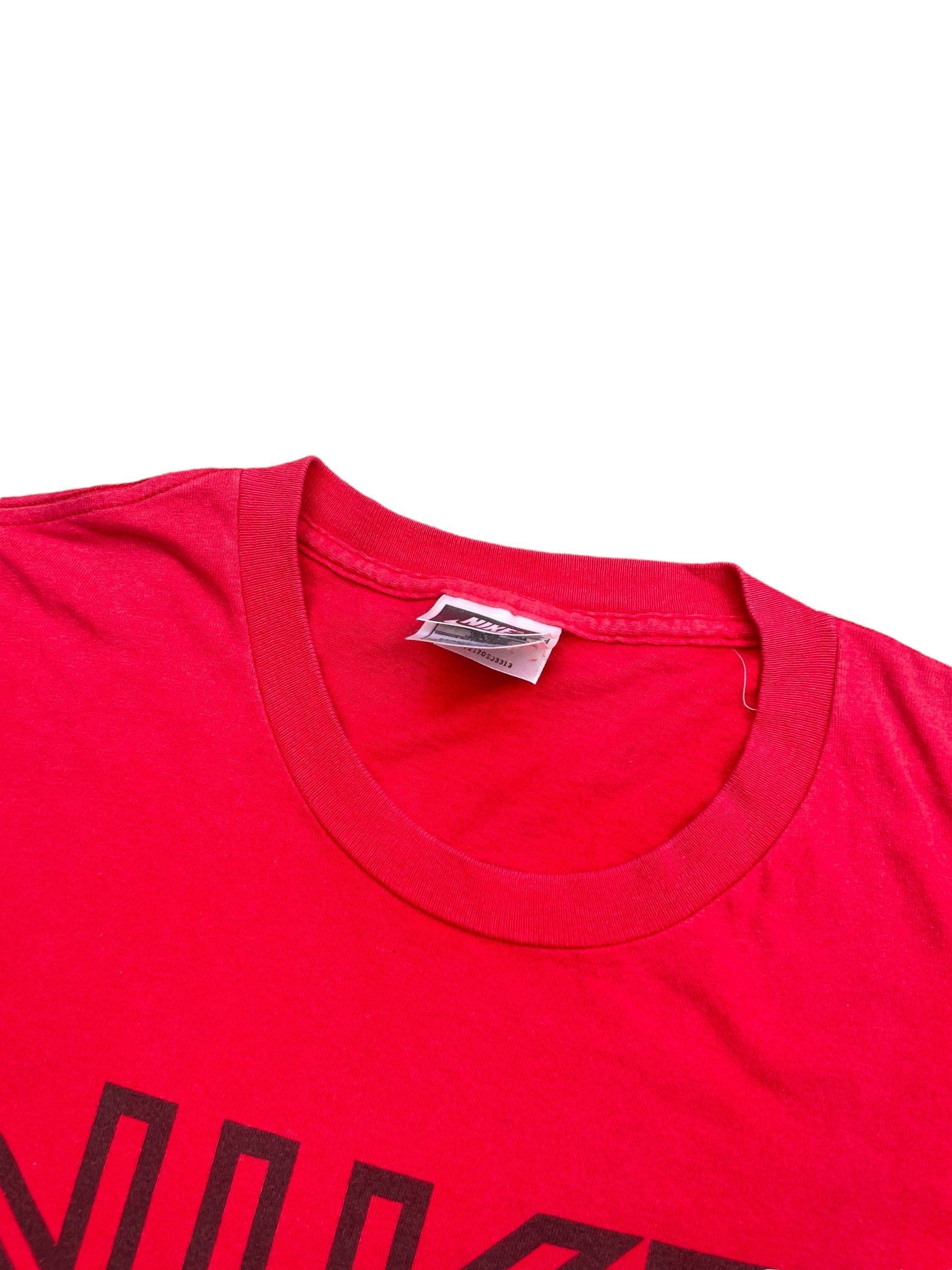 Nike × Vintage Vintage 90's Nike T-shirt Size US L / EU 52-54 / 3 - 5 Thumbnail