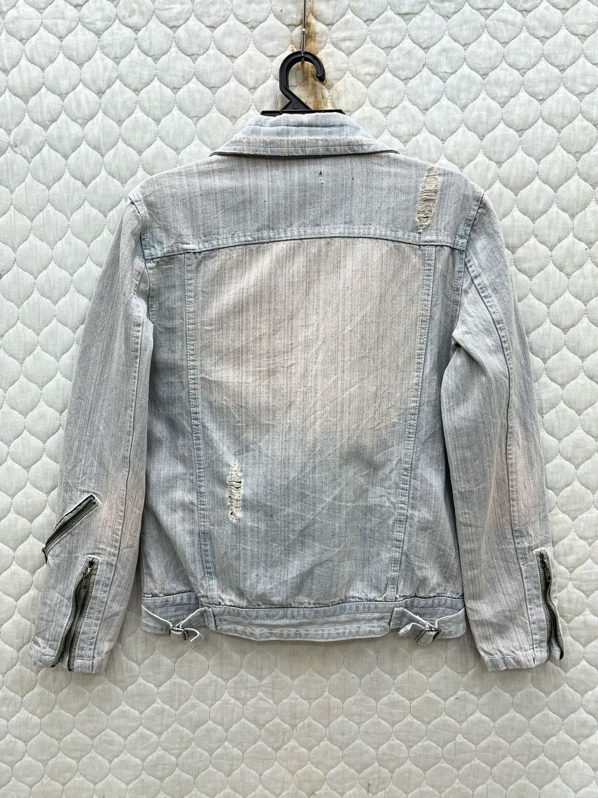 Japanese Brand × Seditionaries 🔥🔥🔥ARCHIVE BERNINGS SHO JAPANESE DENIM JACKET Size S / US 4 / IT 40 - 4 Thumbnail
