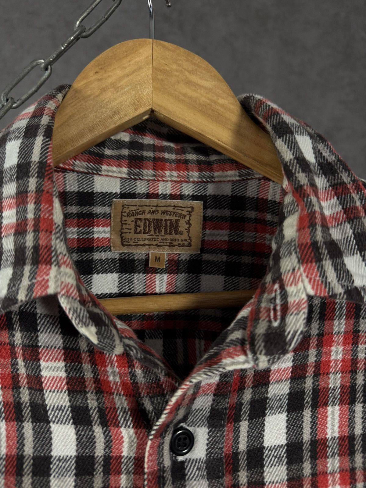 Edwin Edwin designer Ranch and Western flannel shirt Size US M / EU 48-50 / 2 - 4 Thumbnail