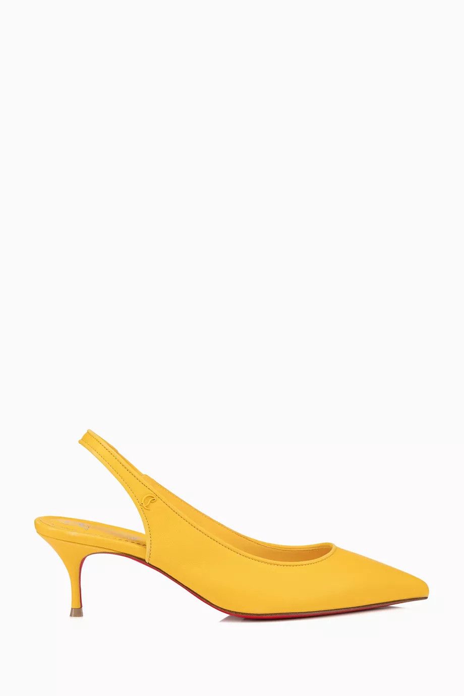 Christian Louboutin o1s1wg110425 Sporty Kate Sling in Yellow Size US 9.5 / IT 39.5 - 2 Thumbnail